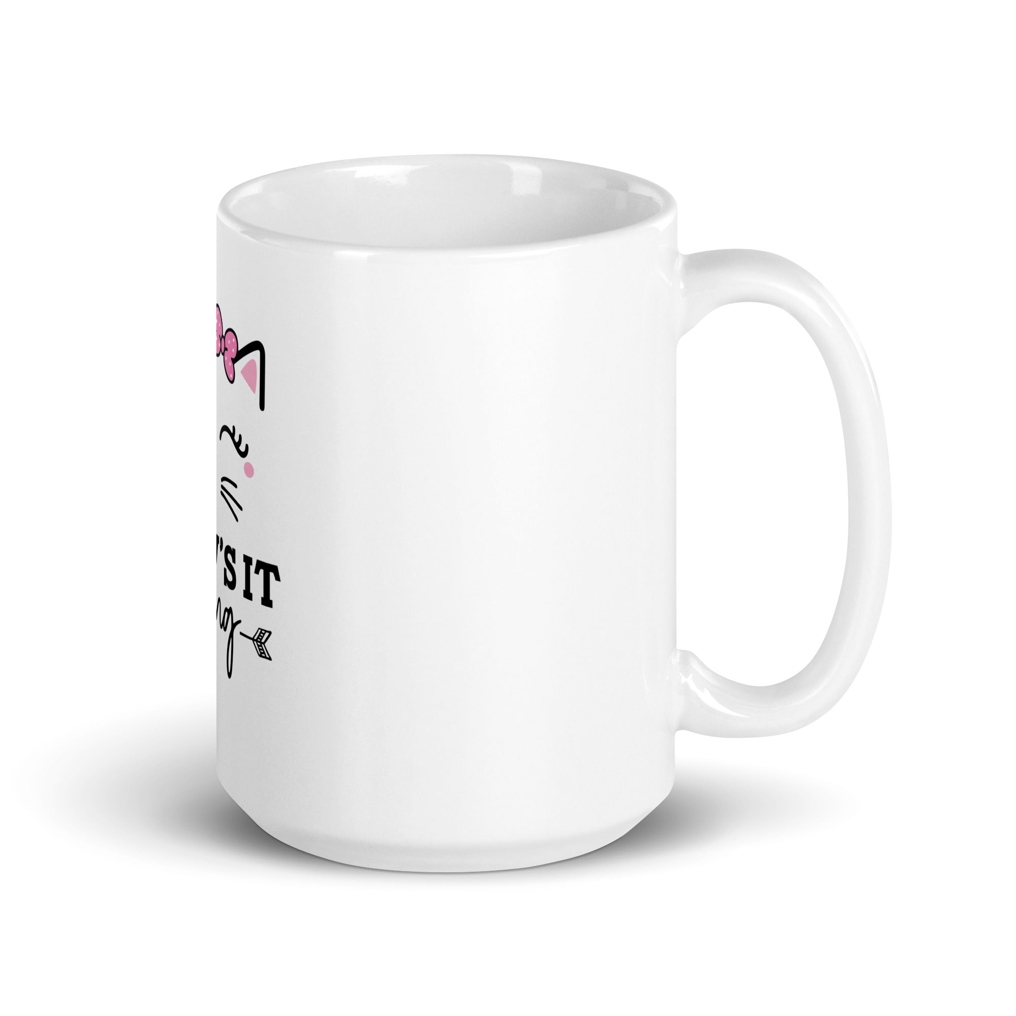 MEOW'S IT GOING - White glossy mug