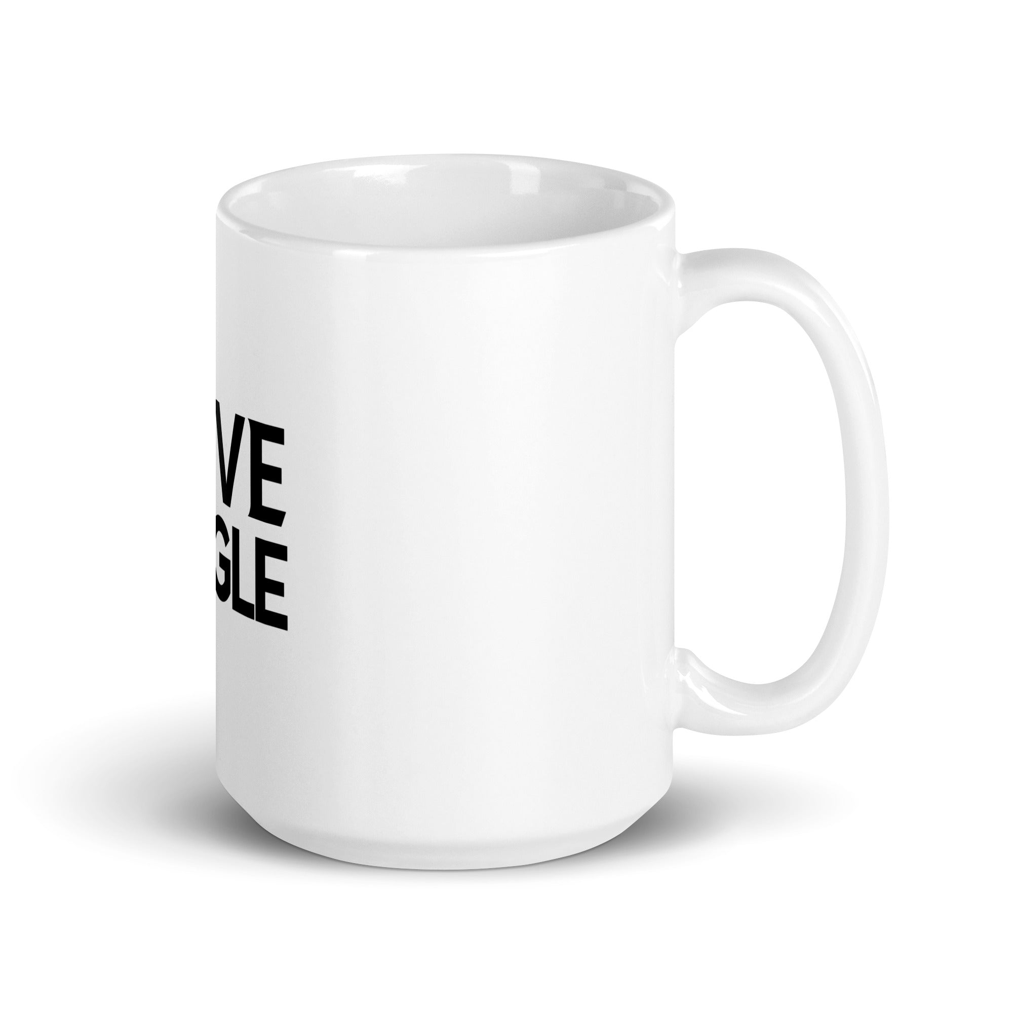 LOVE BEAGLE - White glossy mug