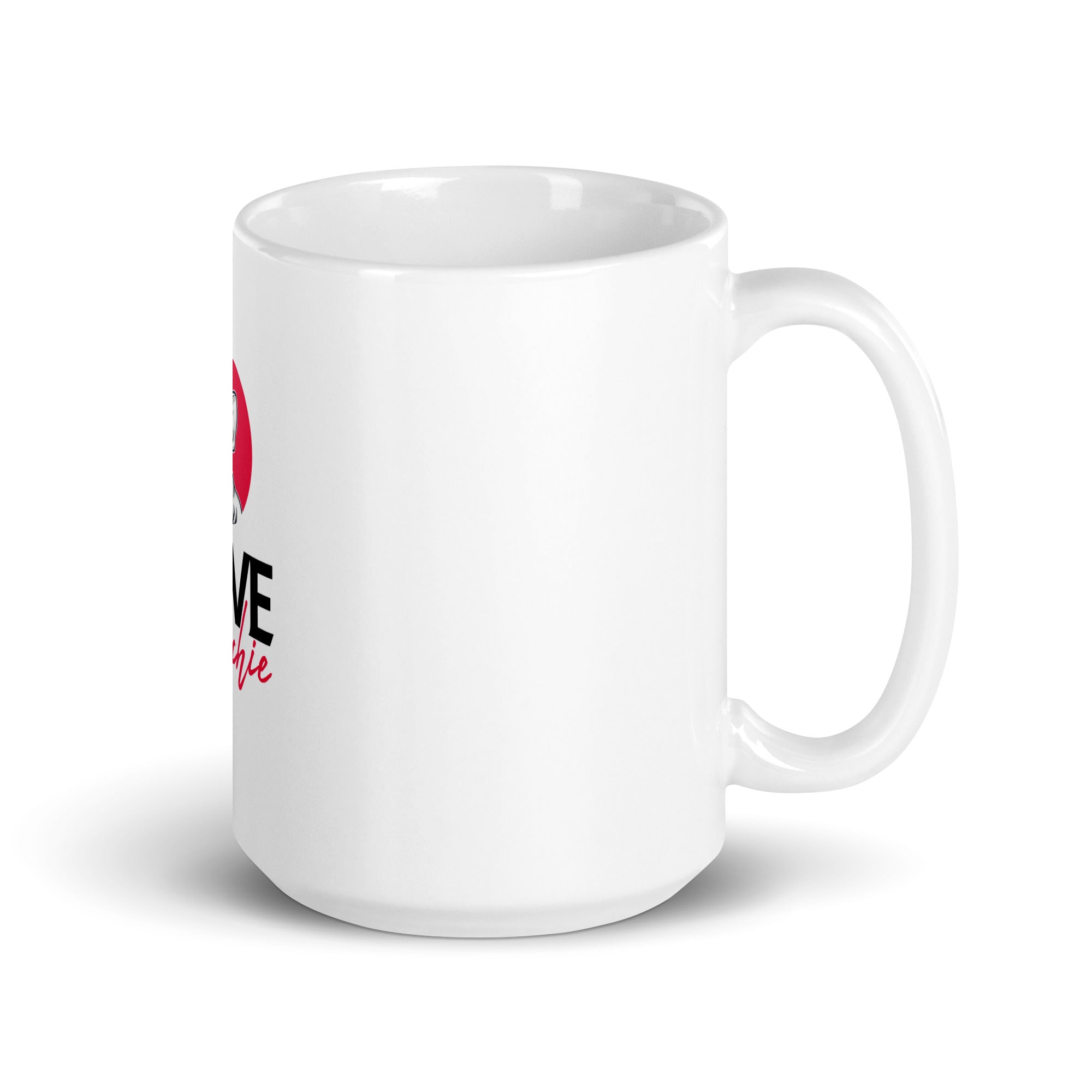 LOVE FRENCHIE - White glossy mug