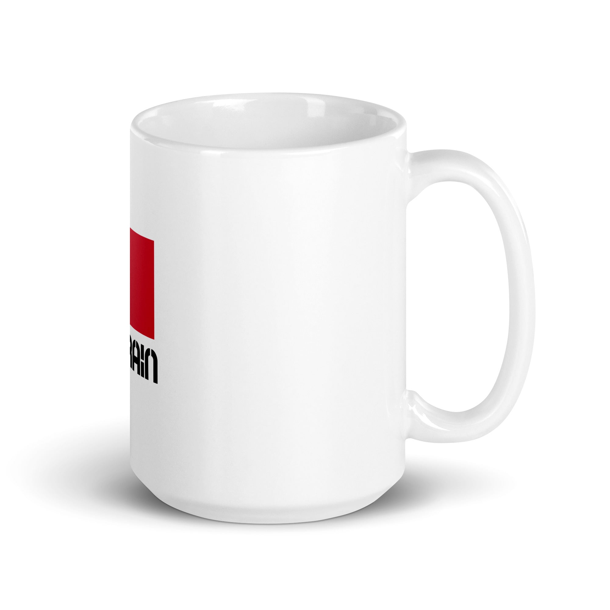BAHRAIN - White glossy mug