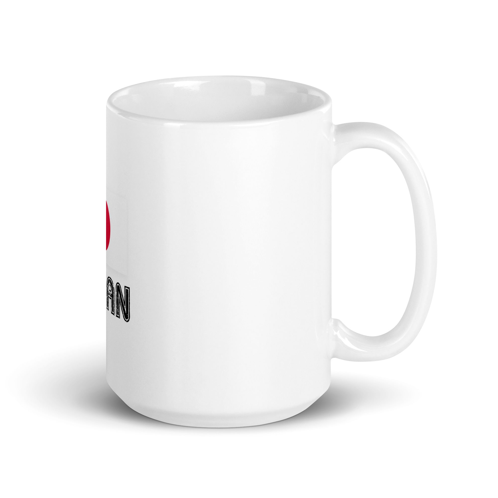 JAPAN - White glossy mug