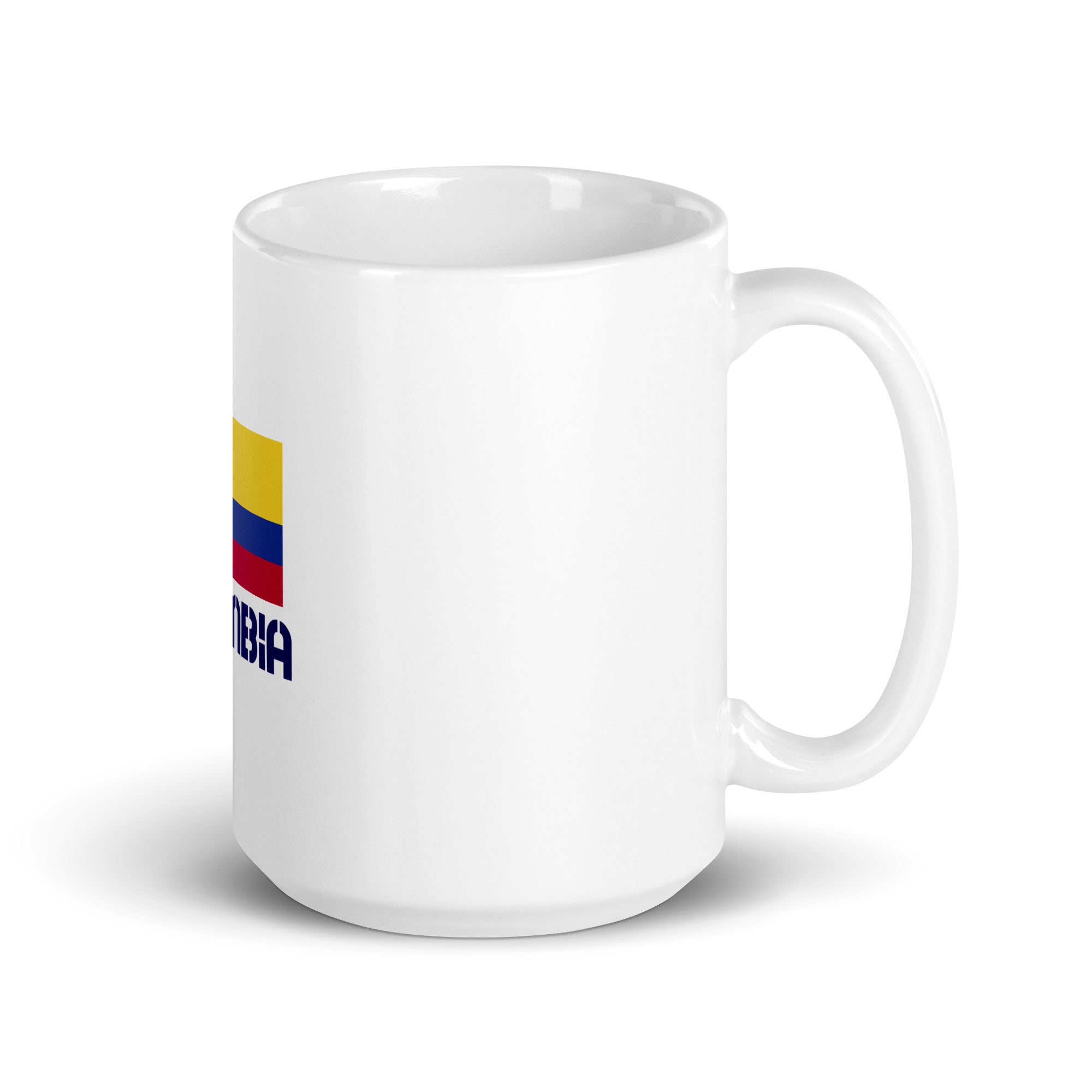 COLOMBIA - White glossy mug
