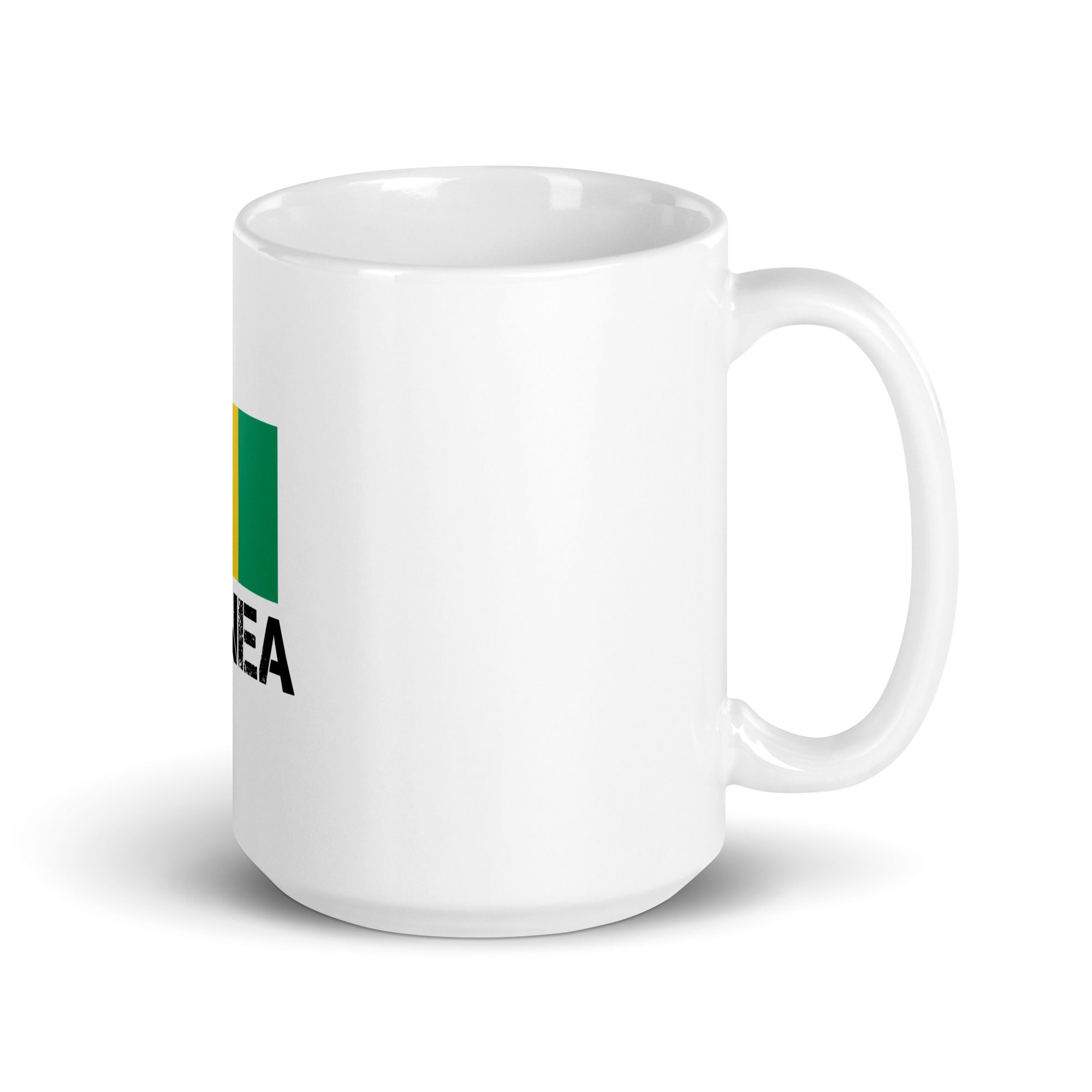 GUINEA - White glossy mug