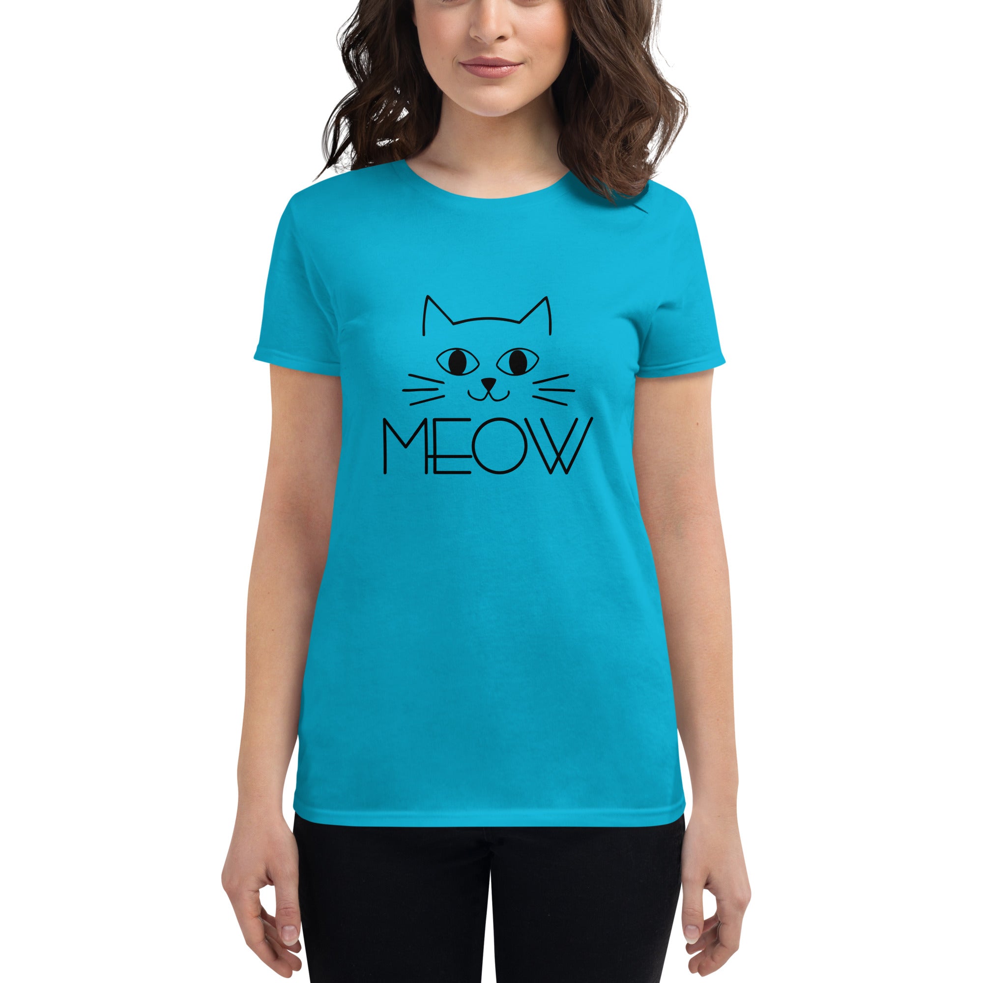 MEOW - Women's short sleeve t-shirt