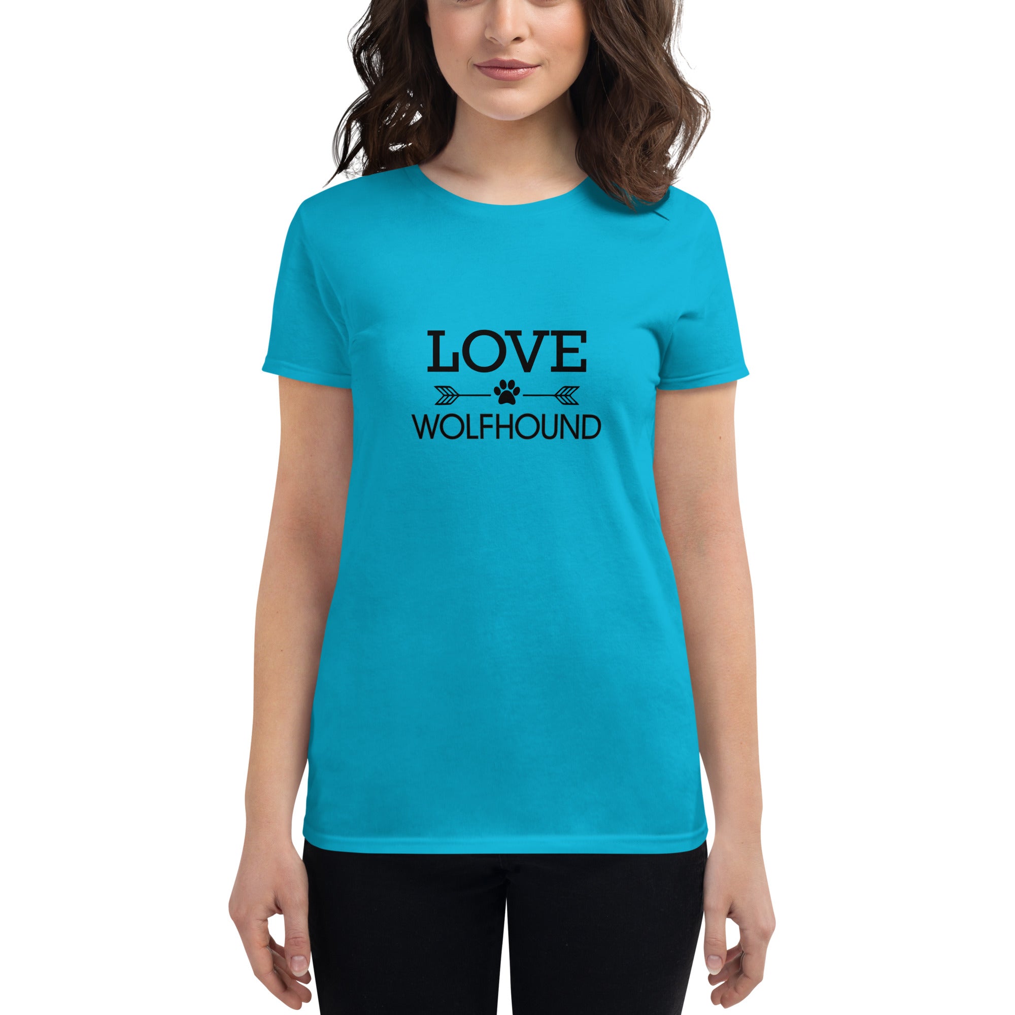 LOVE WOLFHOUND - Women's short sleeve t-shirt