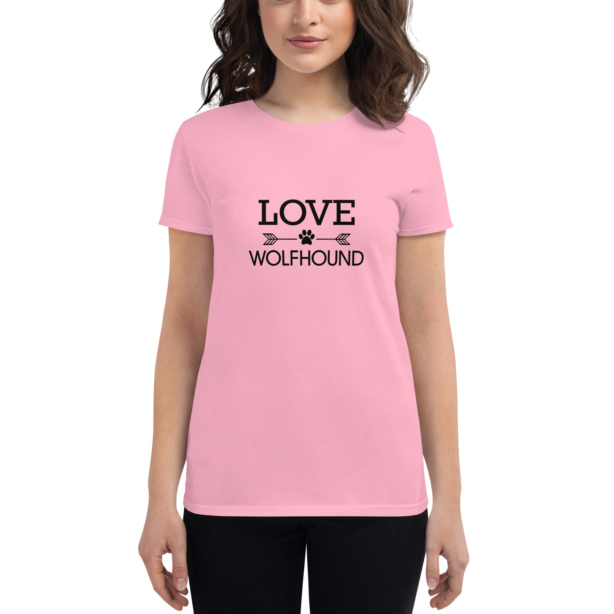 LOVE WOLFHOUND - Women's short sleeve t-shirt