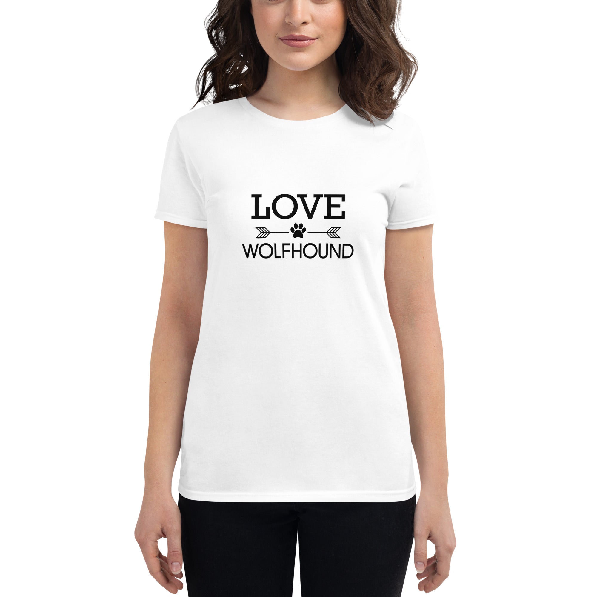 LOVE WOLFHOUND - Women's short sleeve t-shirt