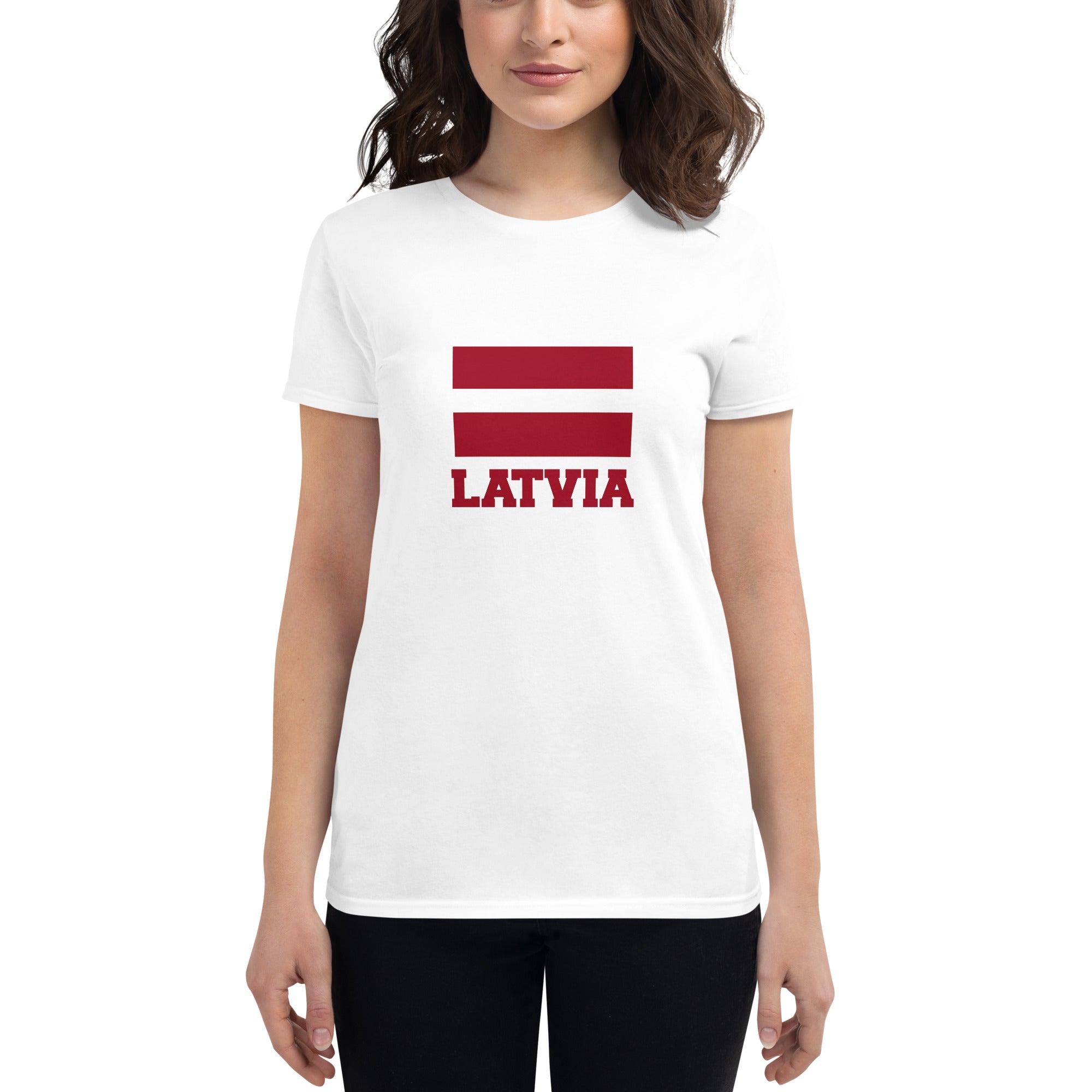 LATVIA - Women's short sleeve t-shirt