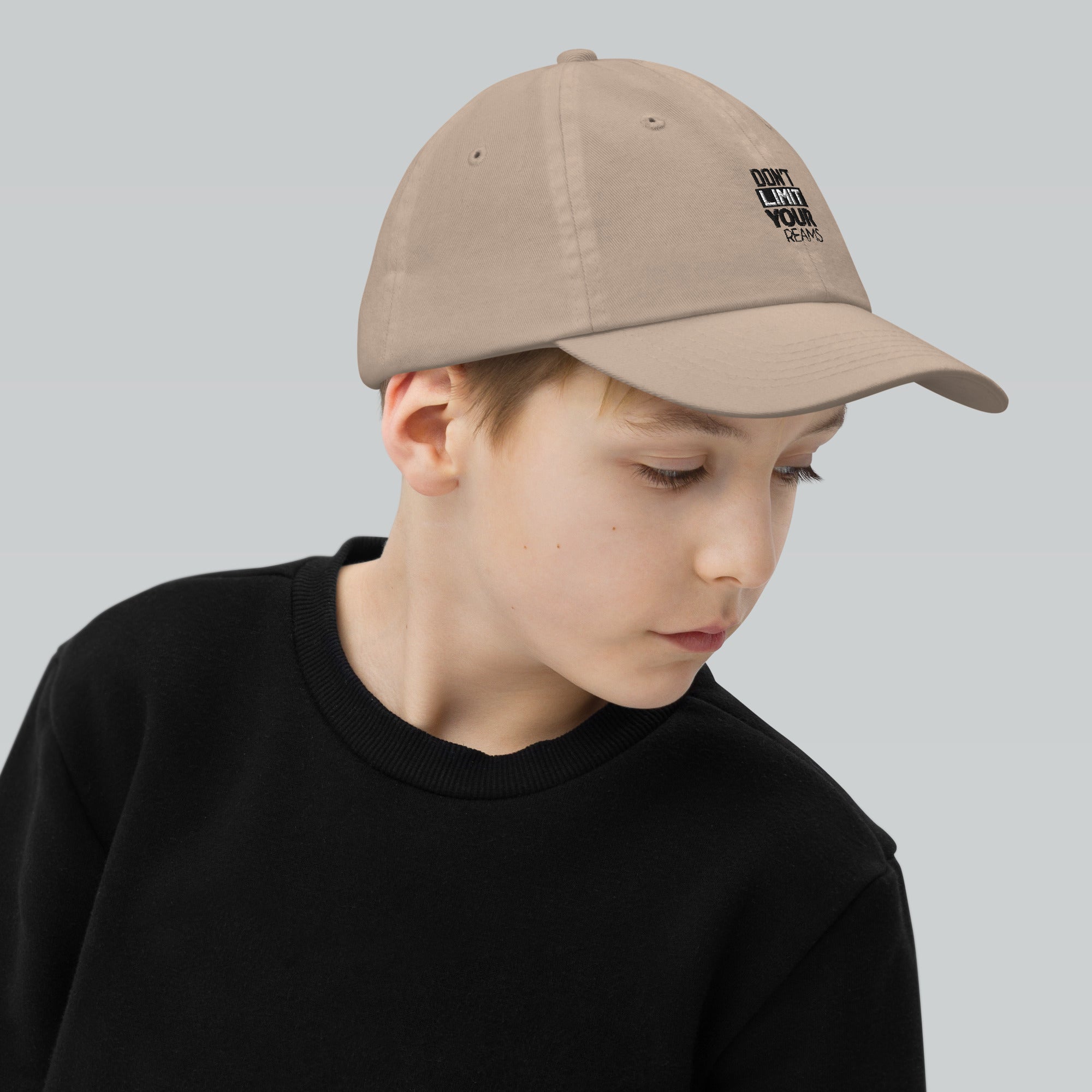 DON'T LIMIT YOUR DREAMS - Youth baseball cap