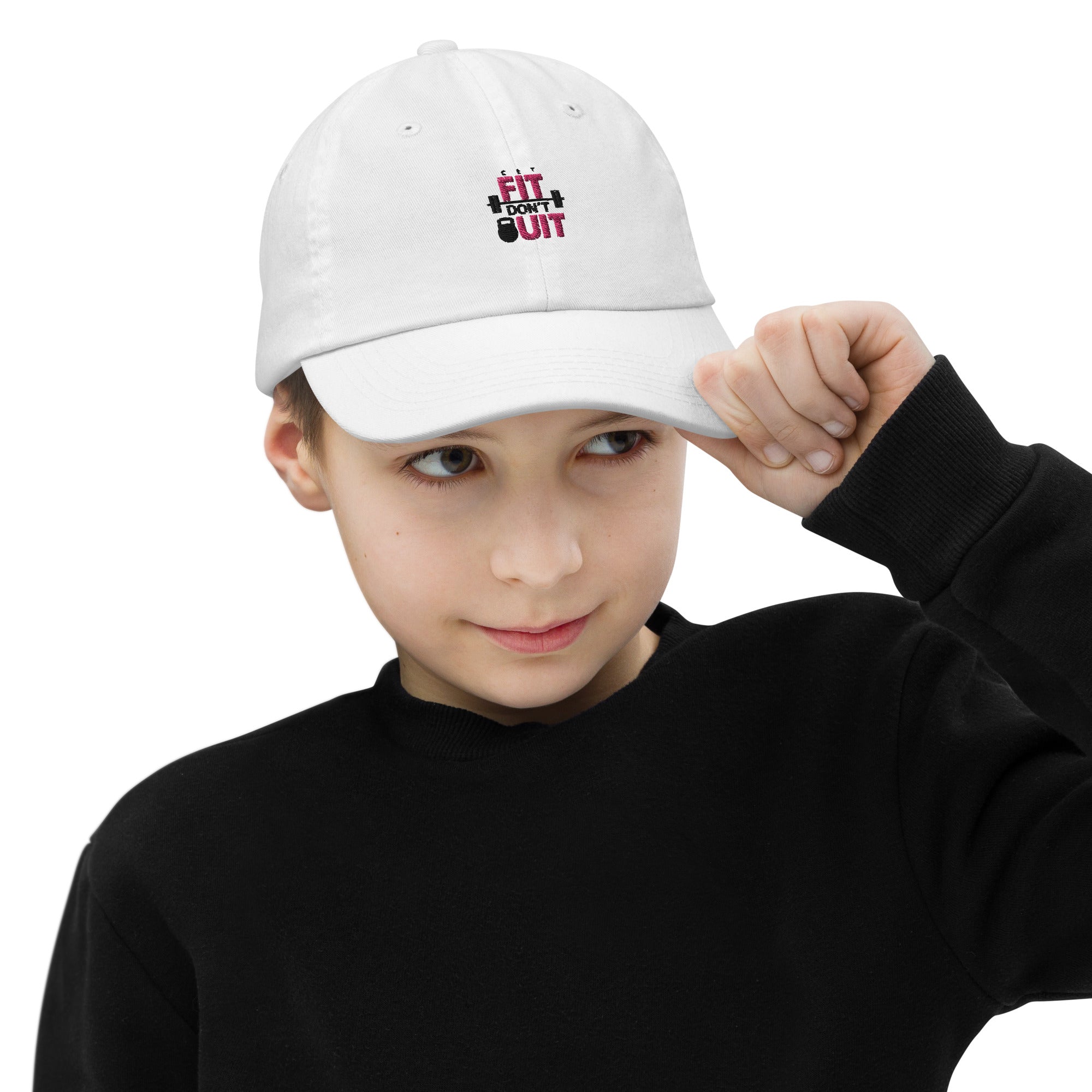 GET FIT DON'T QUIT - Youth baseball cap