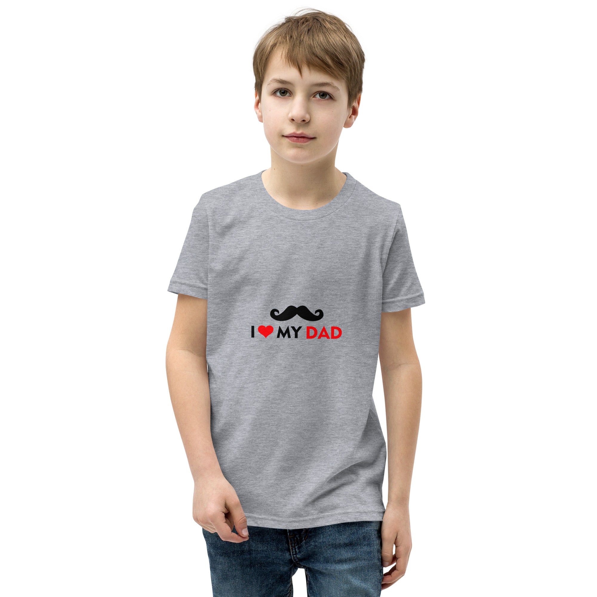 I LOVE MY DAD - Youth Short Sleeve T-Shirt