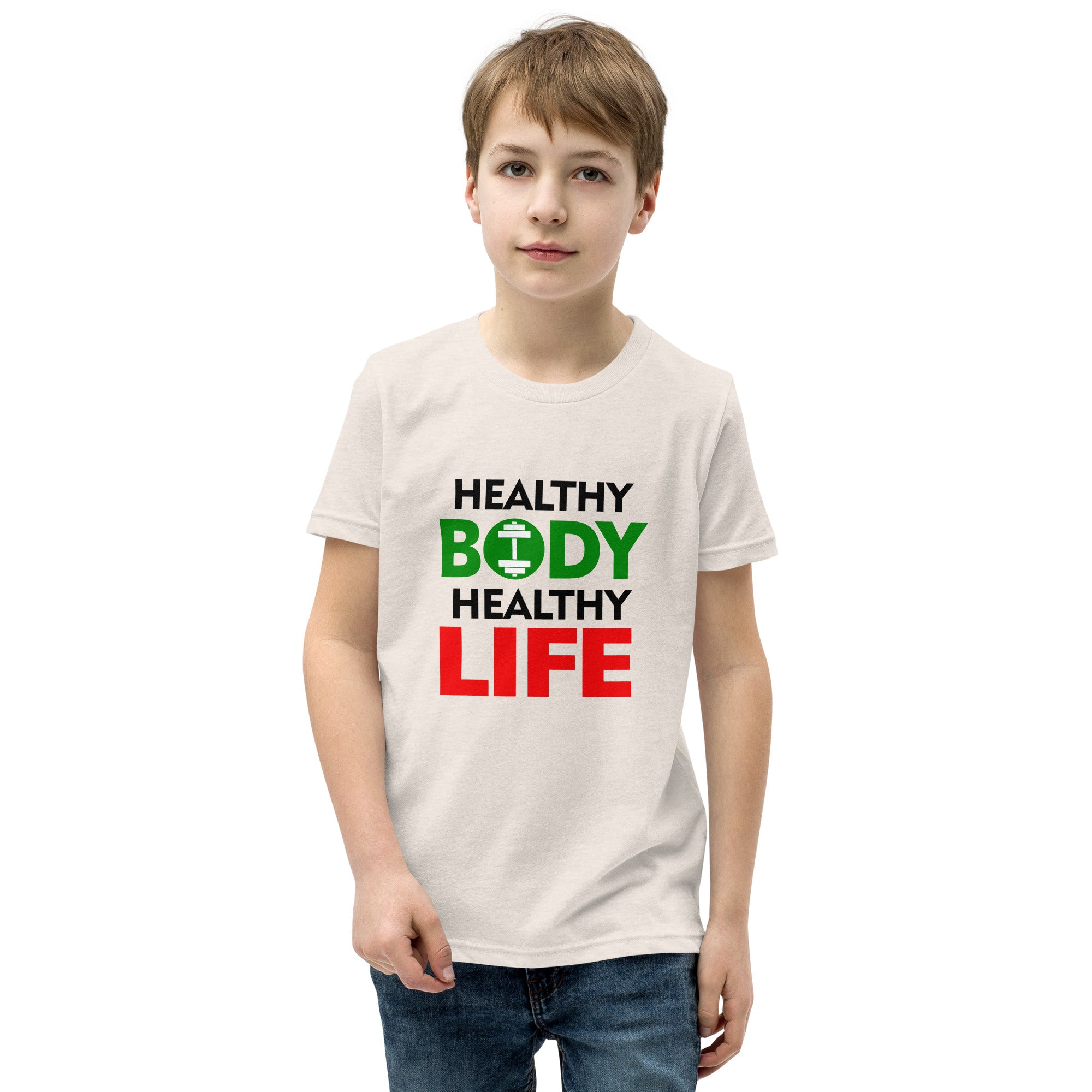 HEALTHY BODY HEALTHY LIFE - Youth Short Sleeve T-Shirt