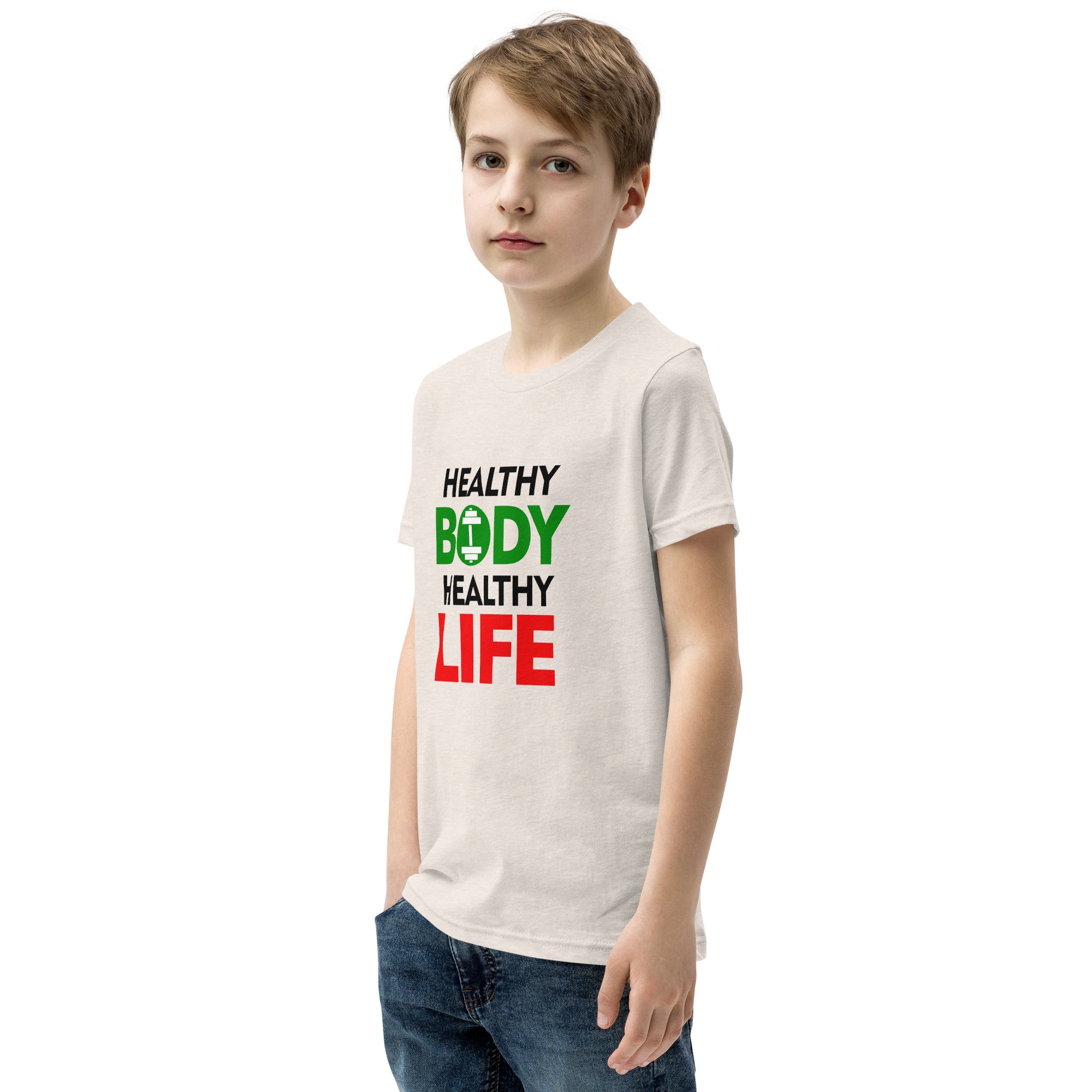 HEALTHY BODY HEALTHY LIFE - Youth Short Sleeve T-Shirt