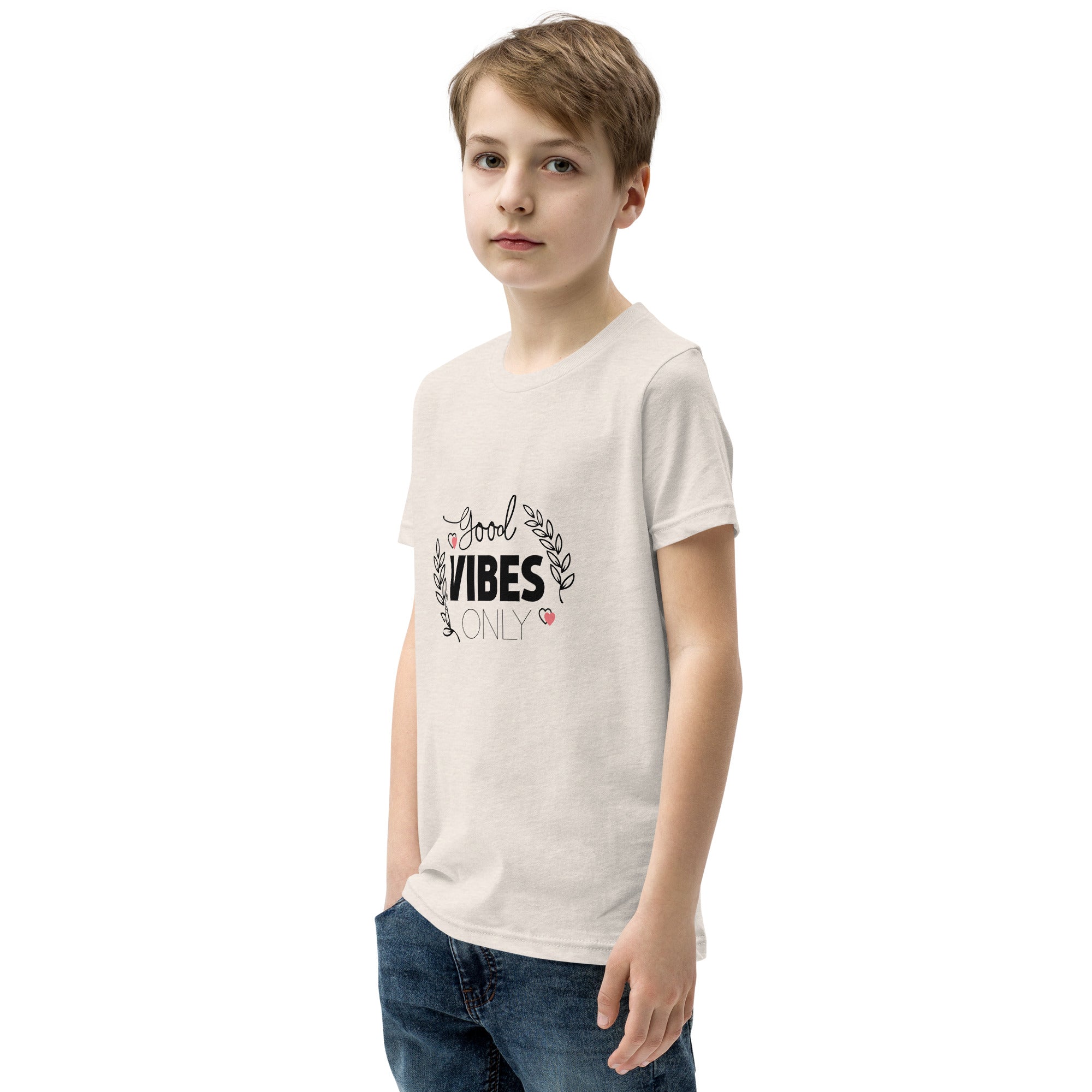 GOOD VIBES ONLY - Youth Short Sleeve T-Shirt