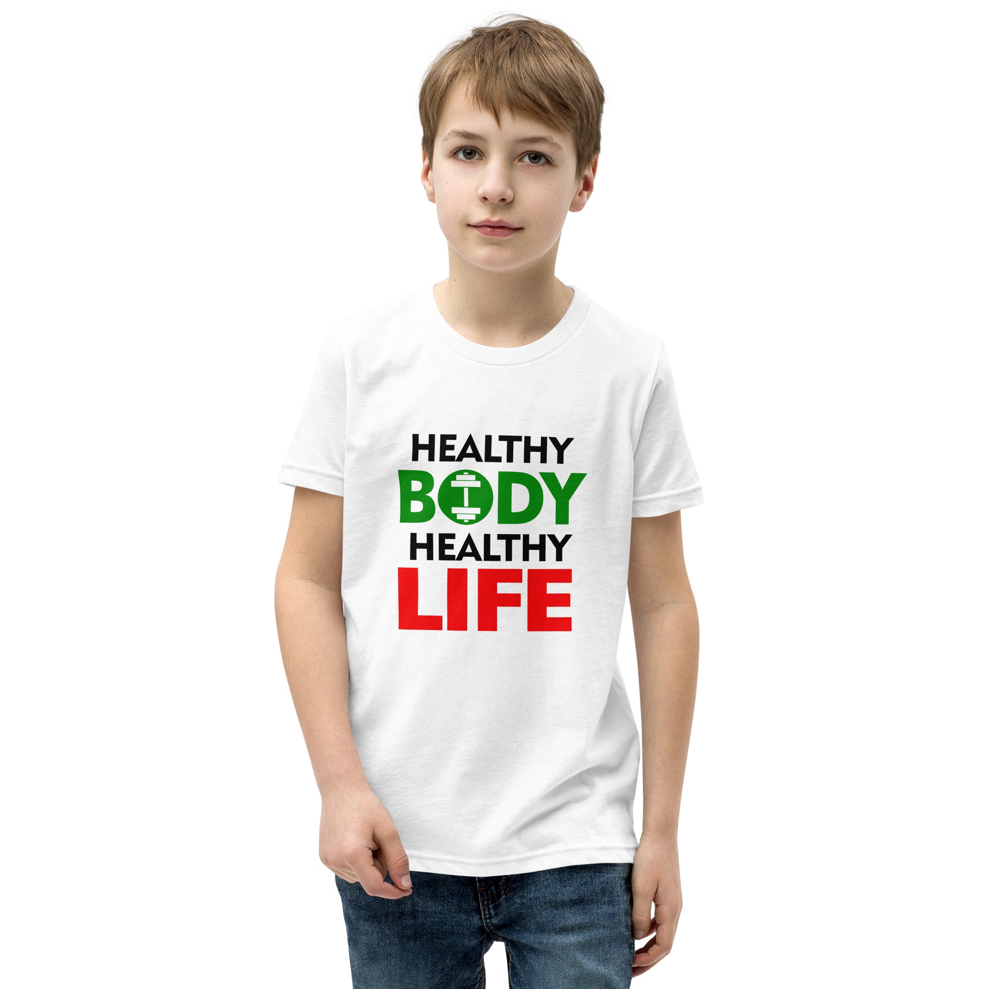 HEALTHY BODY HEALTHY LIFE - Youth Short Sleeve T-Shirt