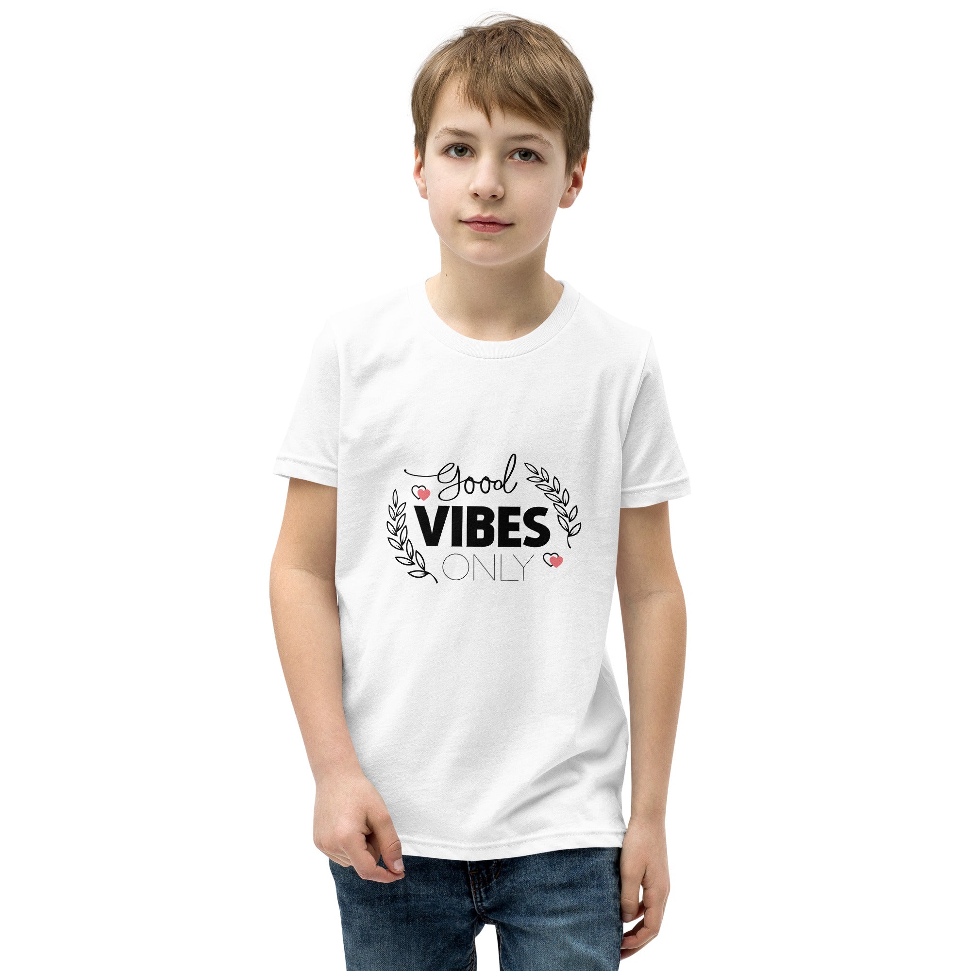 GOOD VIBES ONLY - Youth Short Sleeve T-Shirt