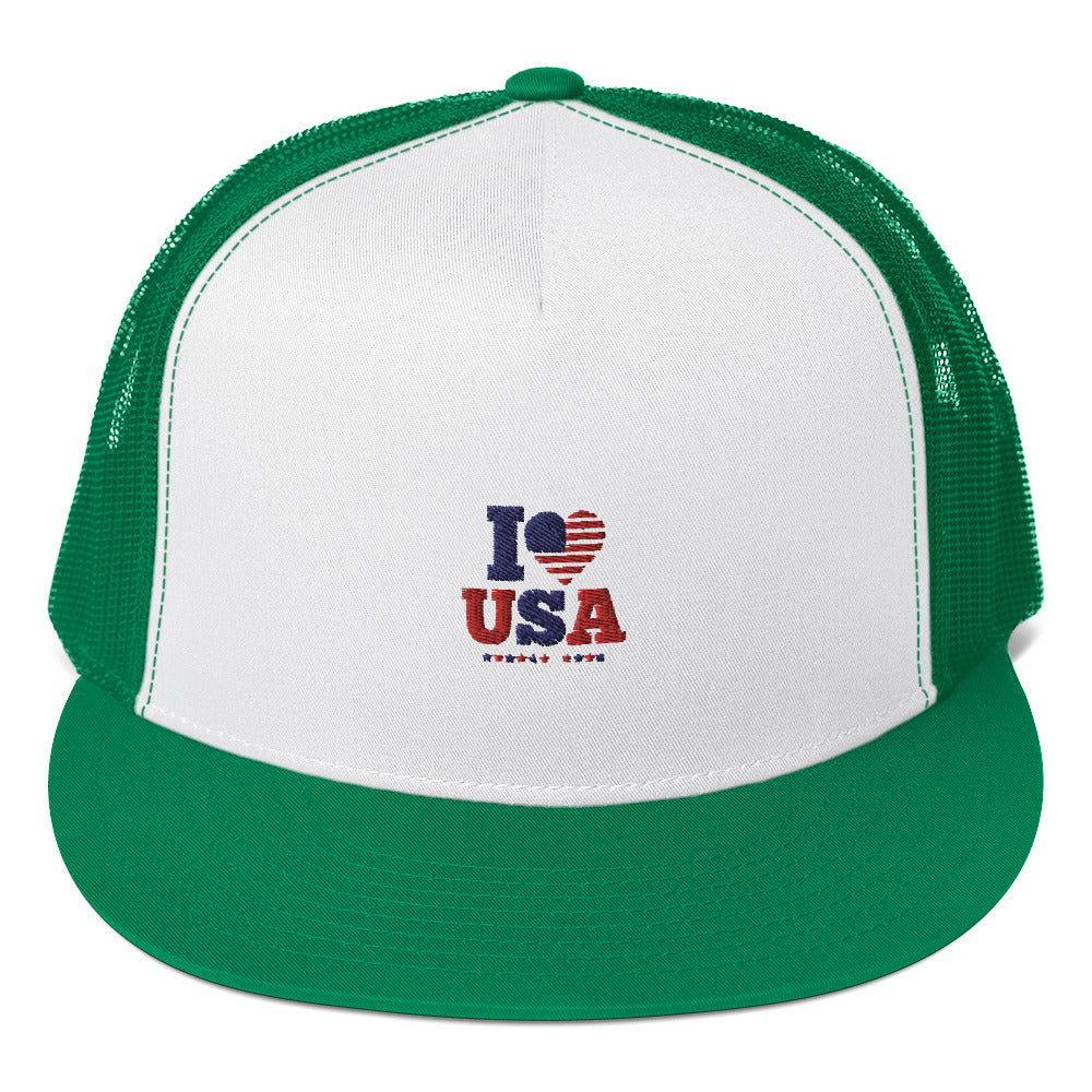 I LOVE USA - Trucker Cap