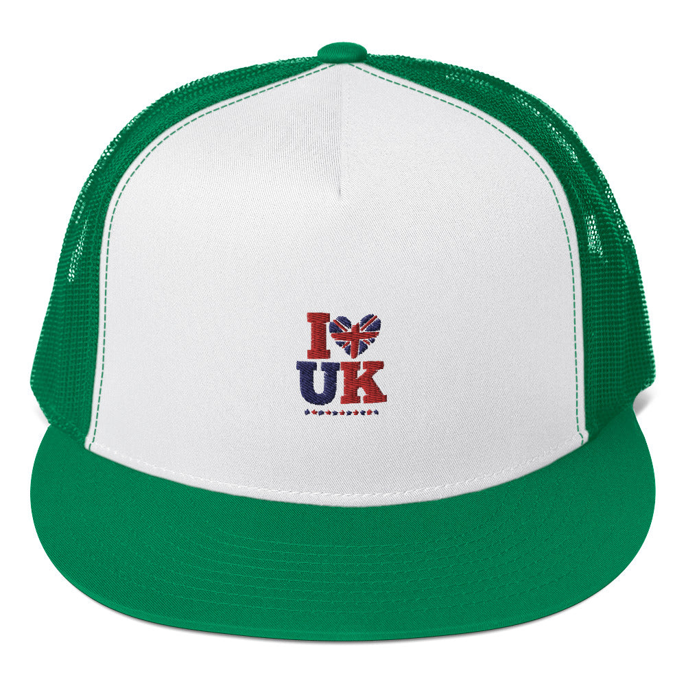 I LOVE UK - Trucker Cap