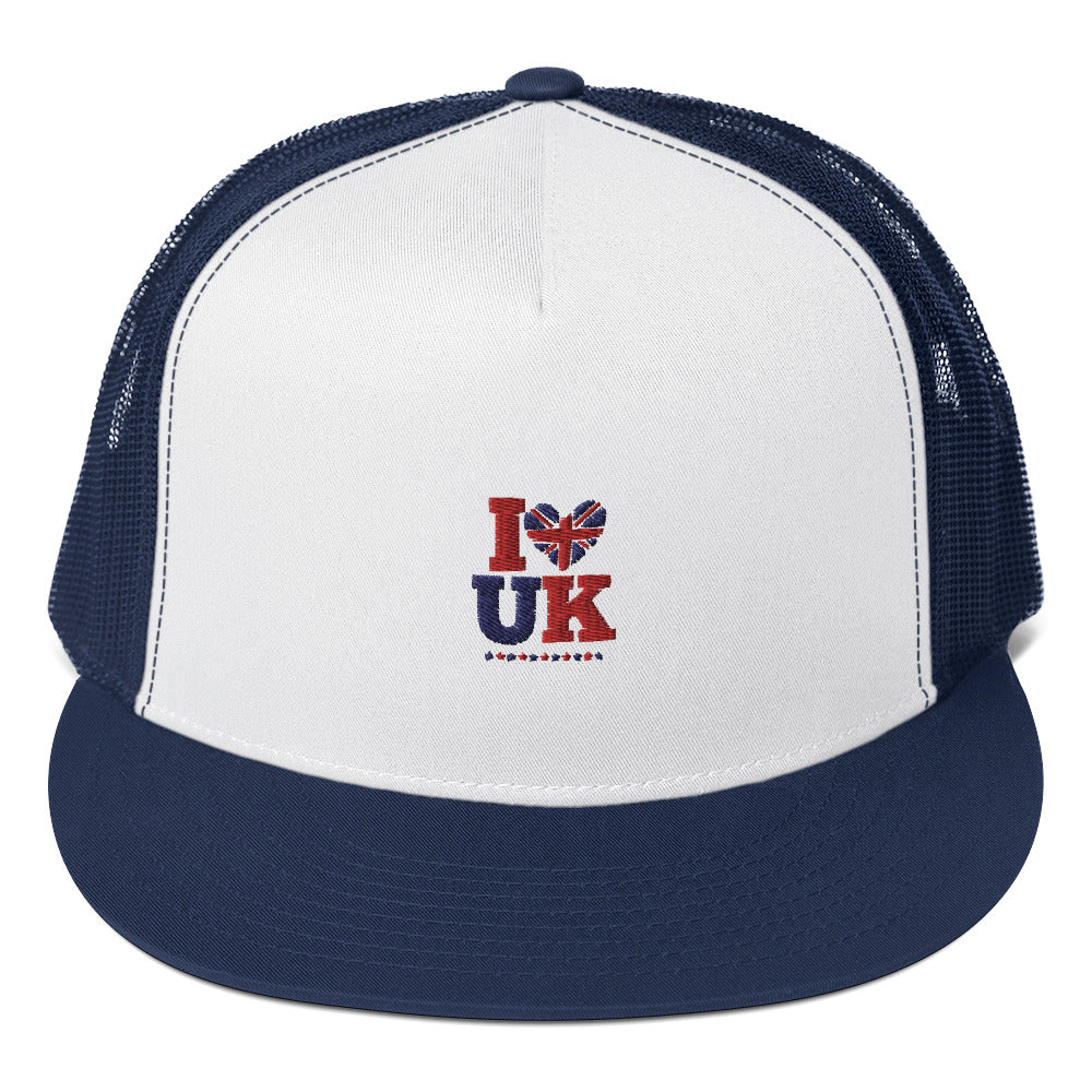 I LOVE UK - Trucker Cap