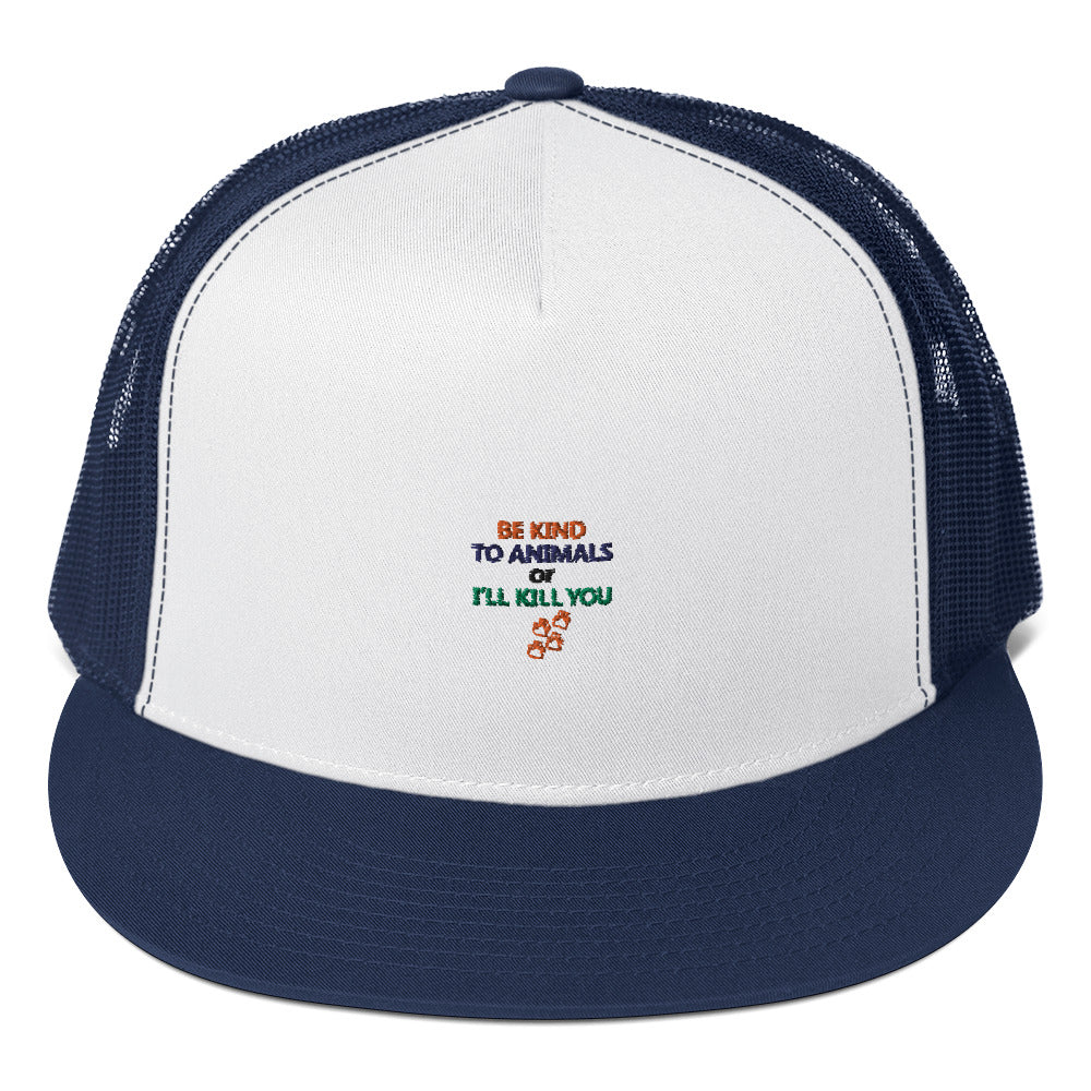 BE KIND TO ANIMALS - Trucker Cap