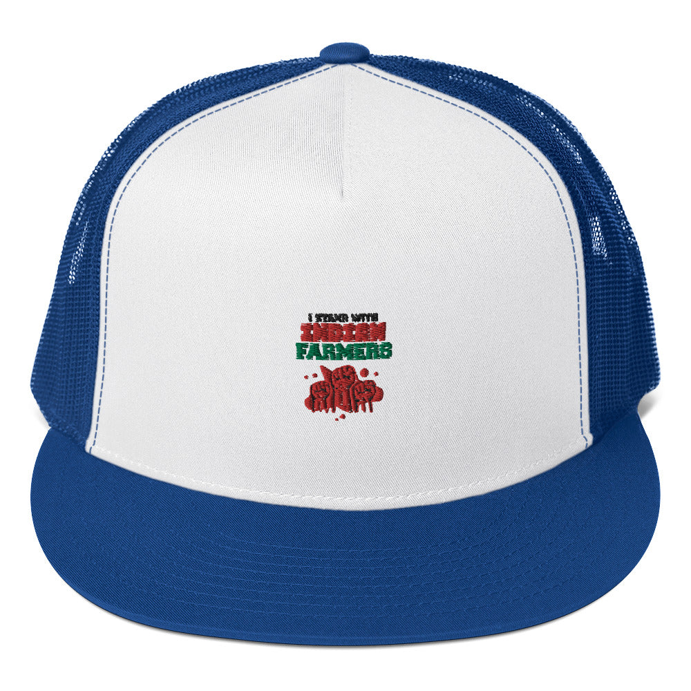 I STAND WITH INDIAN FARMERS - Trucker Cap