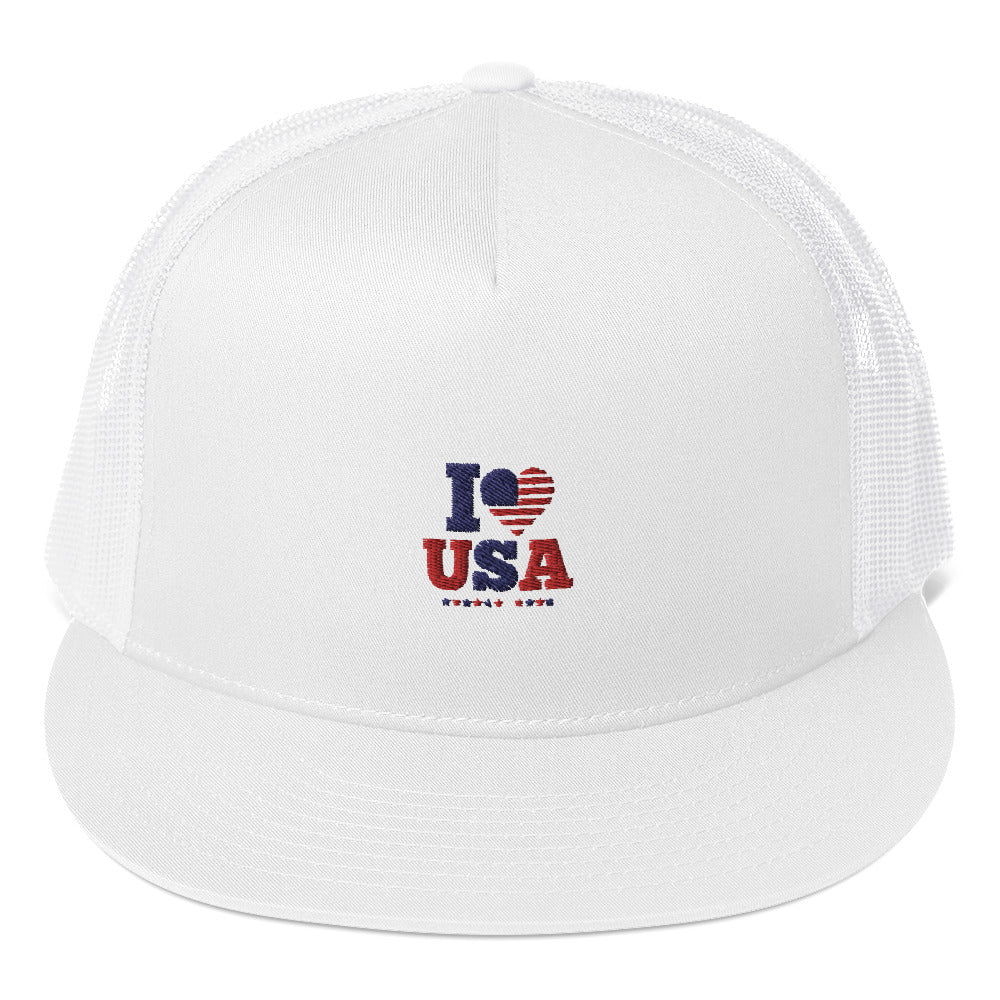 I LOVE USA - Trucker Cap