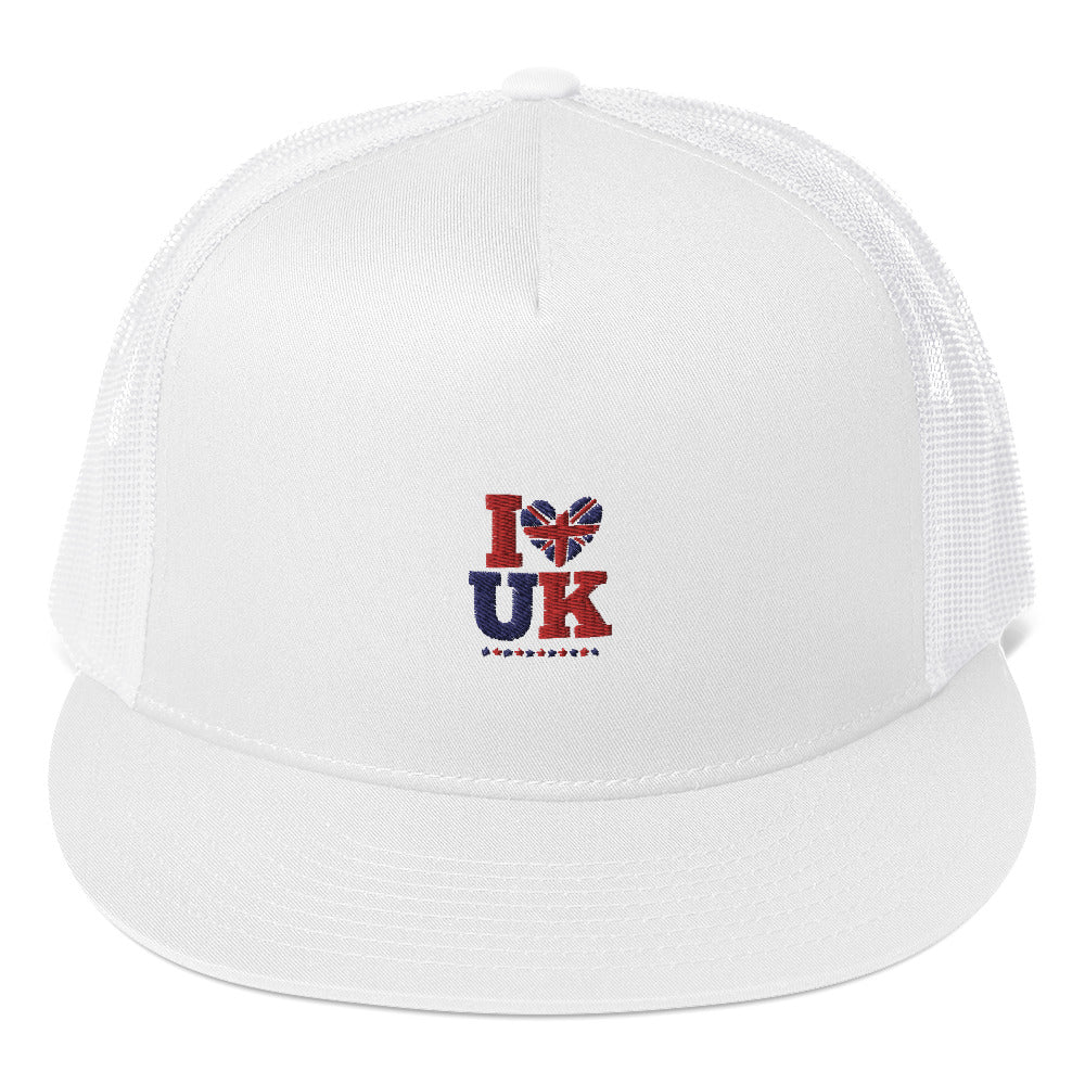 I LOVE UK - Trucker Cap