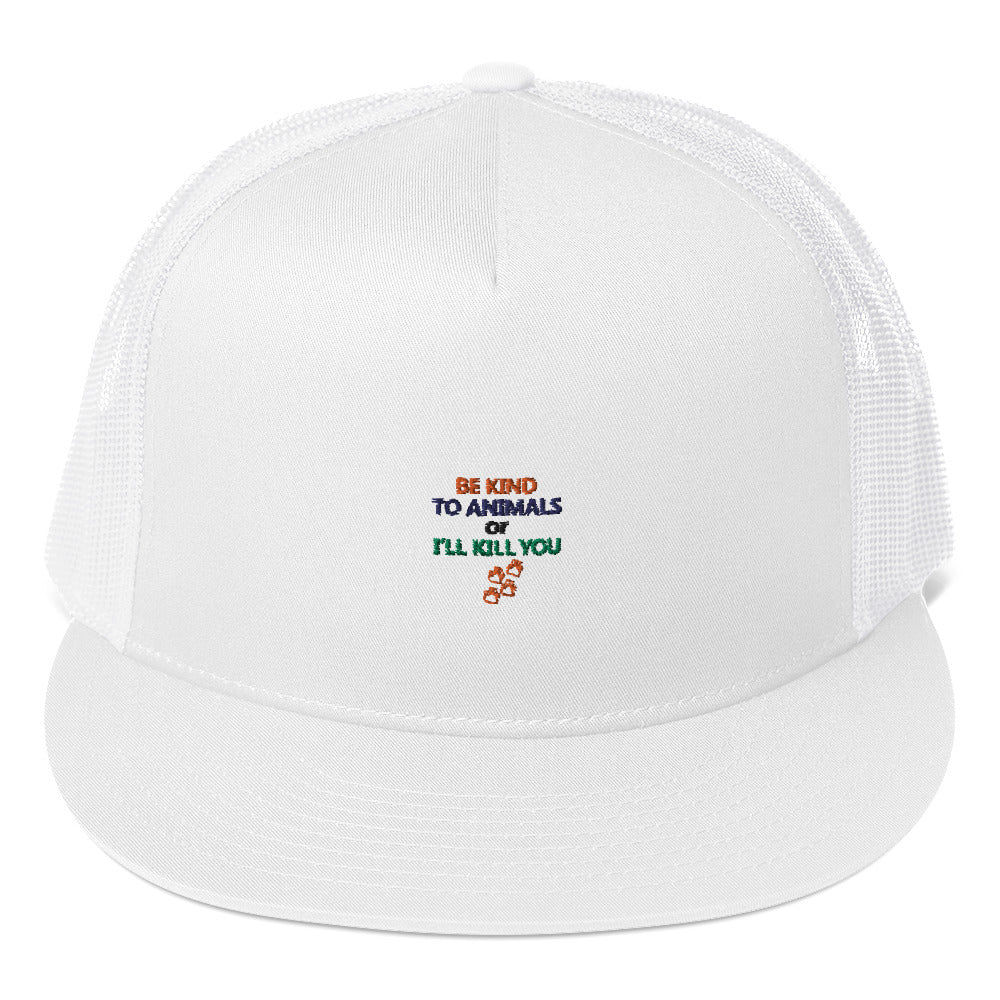 BE KIND TO ANIMALS - Trucker Cap