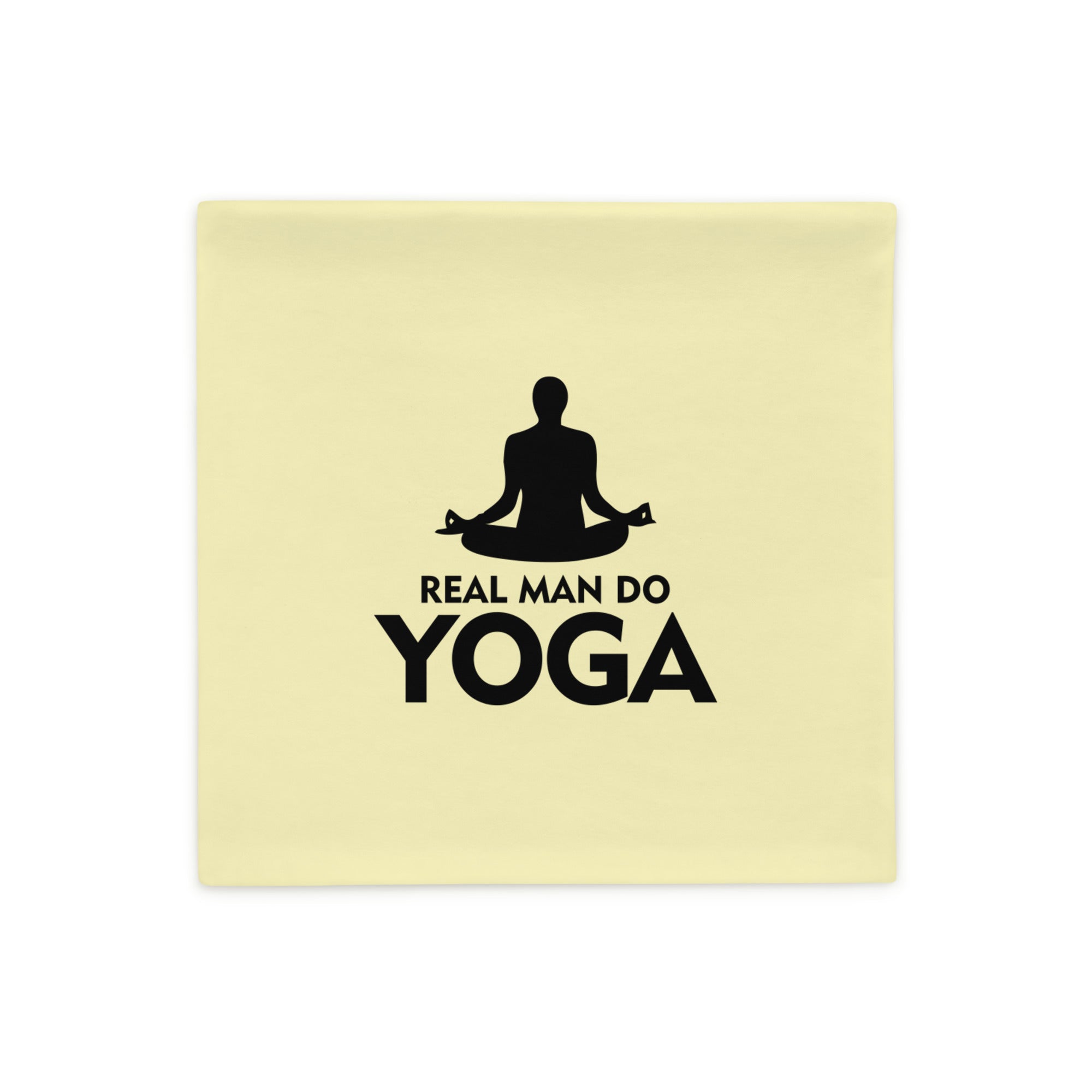 REAL MAN DO YOGA - Pillow Case