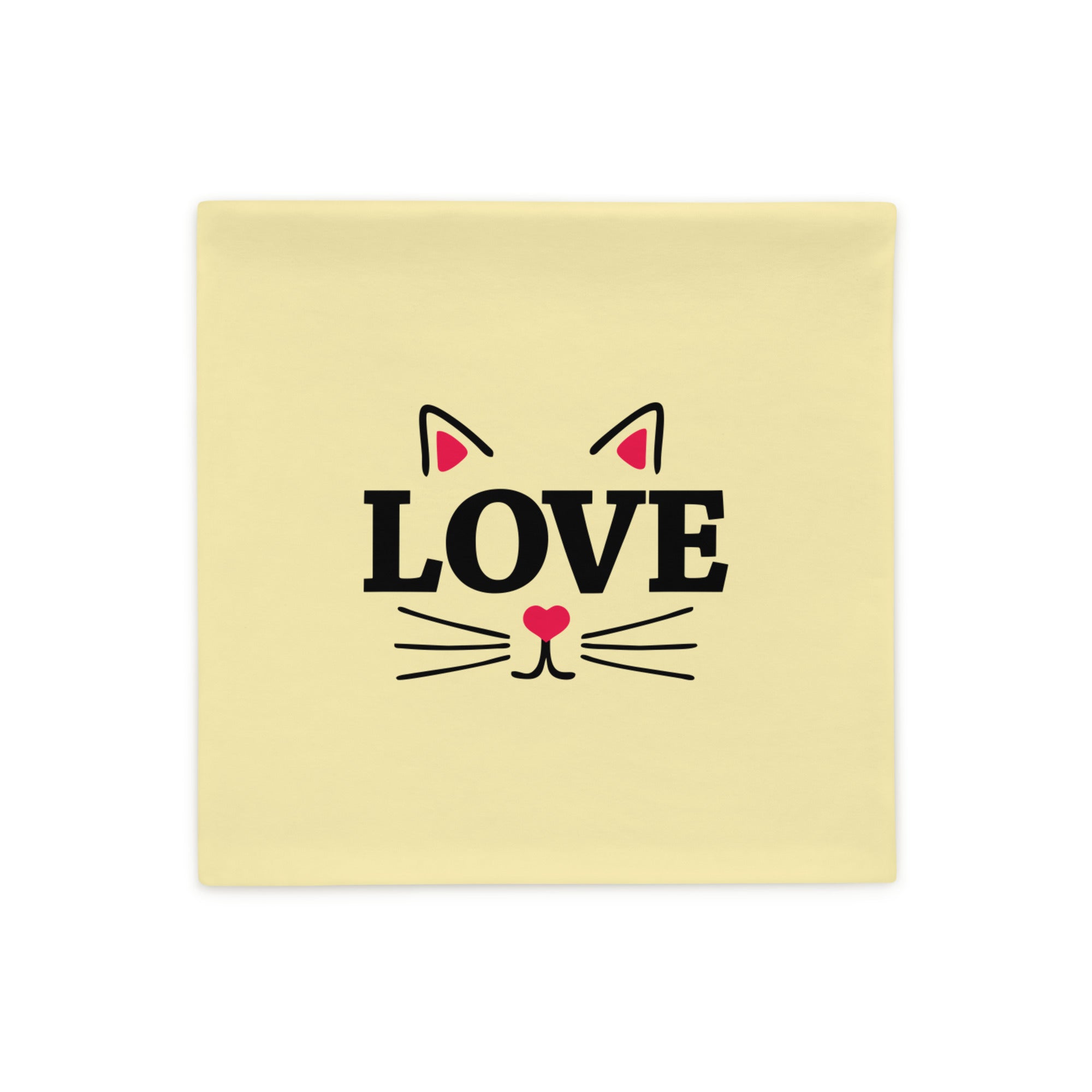 LOVE CATS - Pillow Case