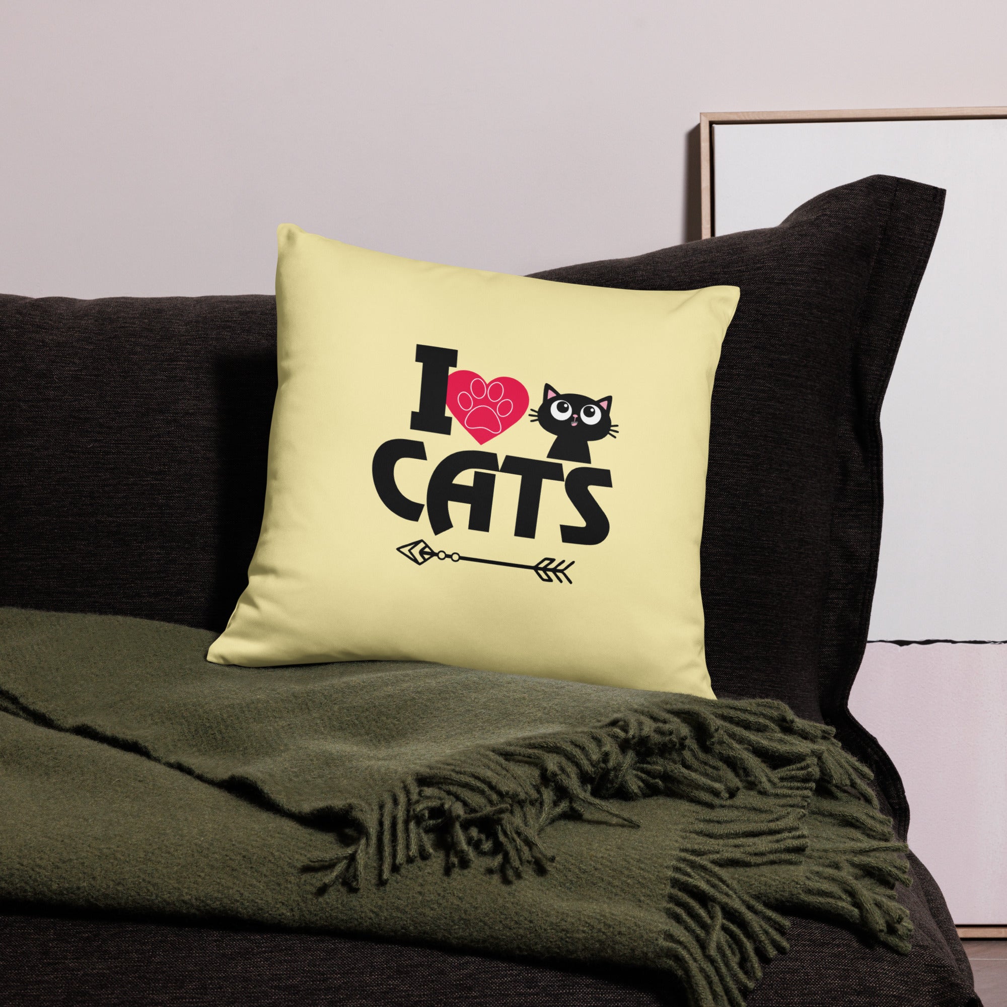 I LOVE CATS - Pillow Case