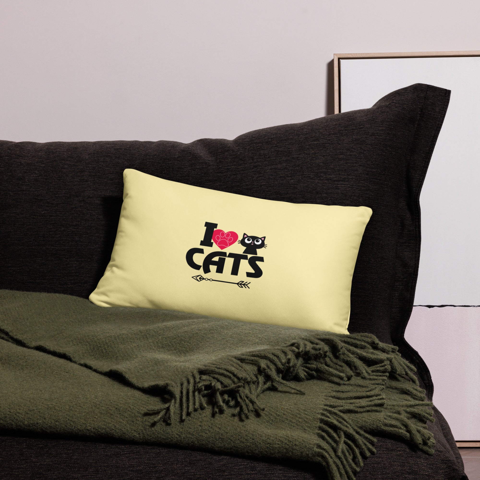 I LOVE CATS - Pillow Case