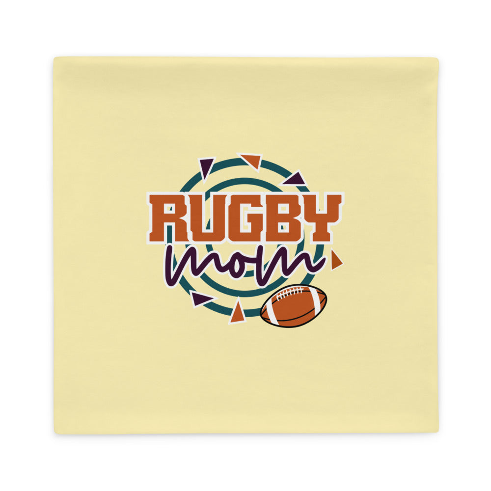 RUGBY MOM - Pillow Case