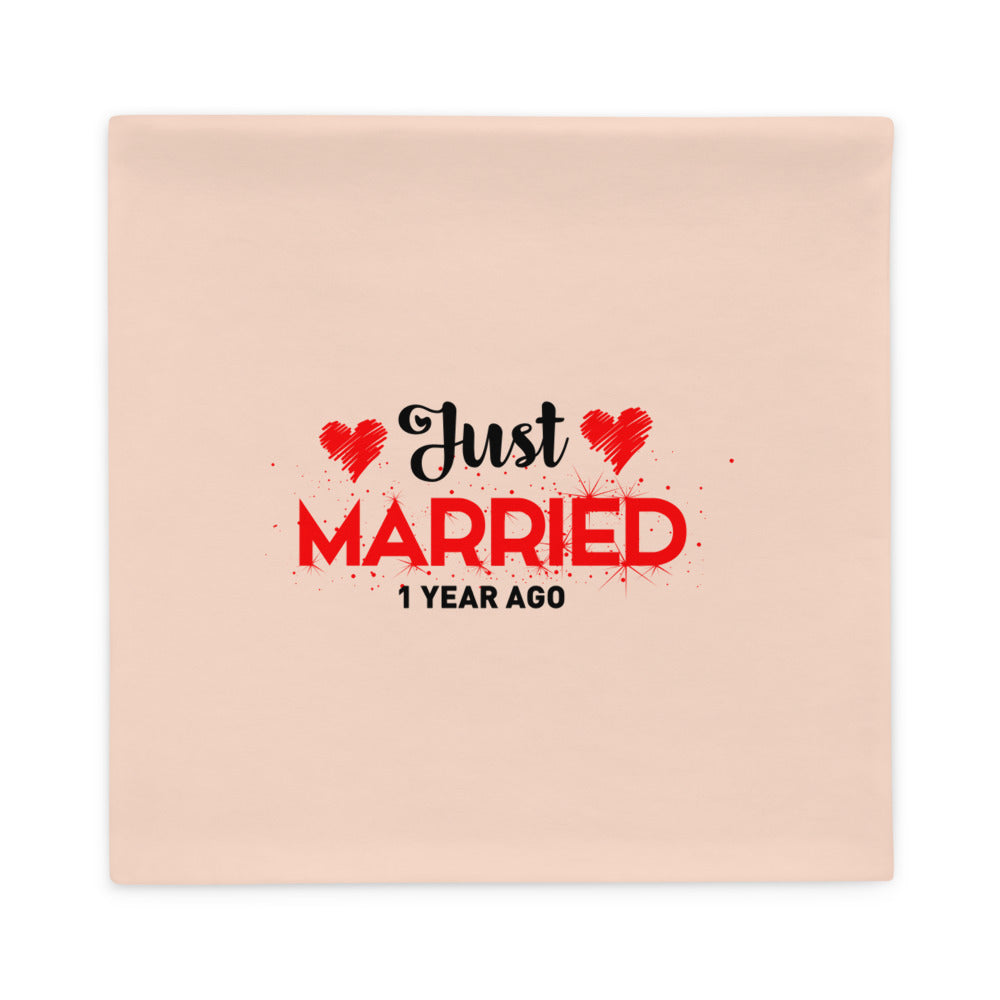 JUST MARRIED - Pillow Case