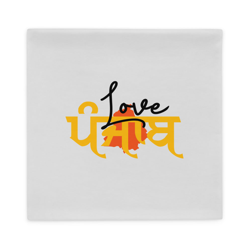 LOVE PUNJAB - Pillow Case