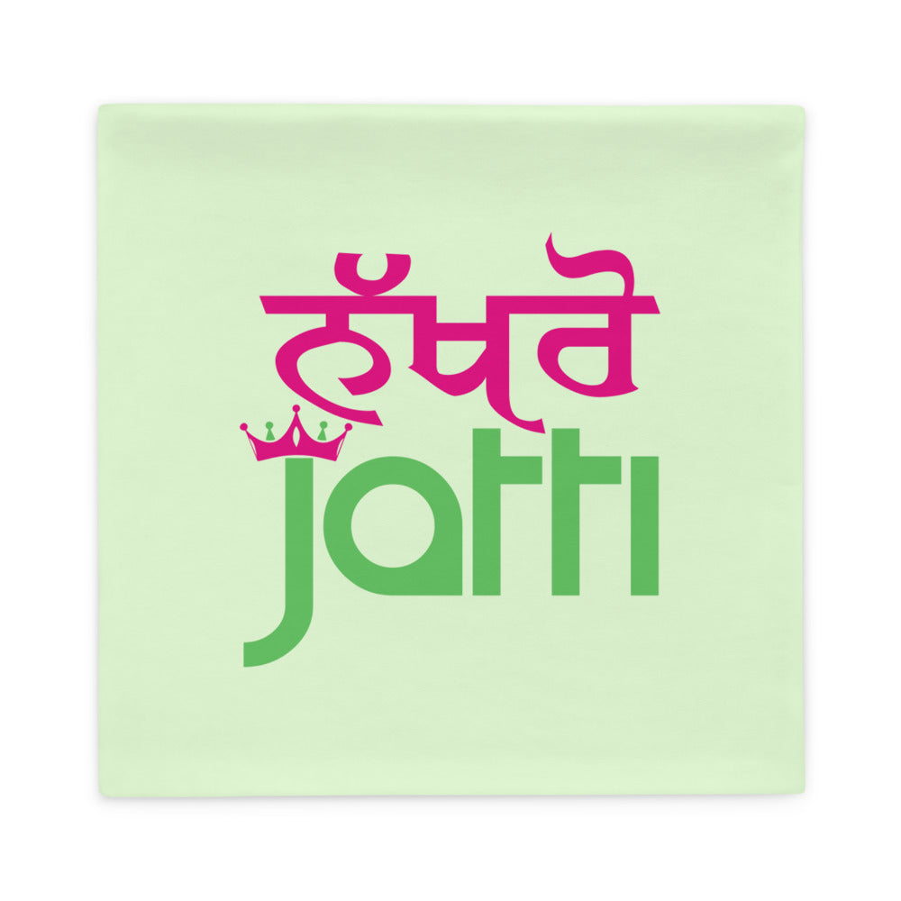 NAKHRO JATTI - Pillow Case