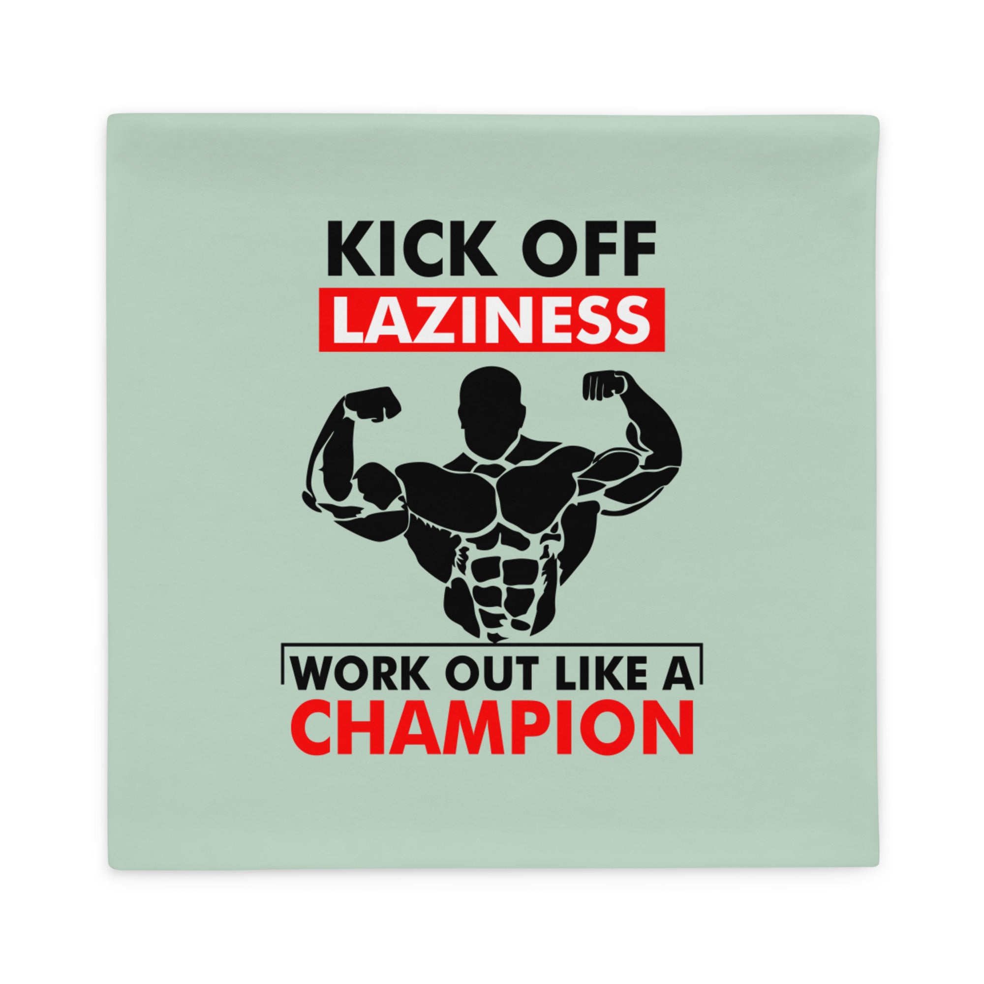 KICK OFF LAZINESS - Pillow Case