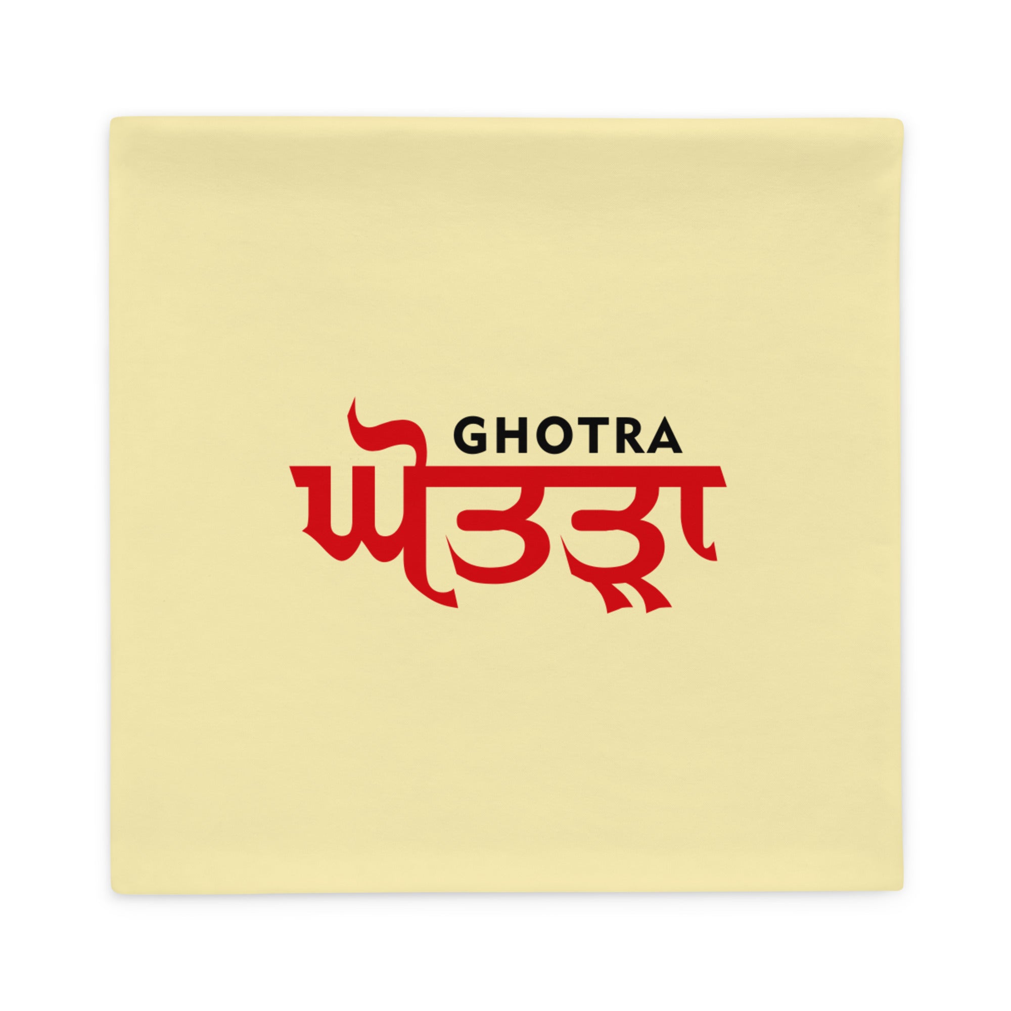 GHOTRA - Pillow Case