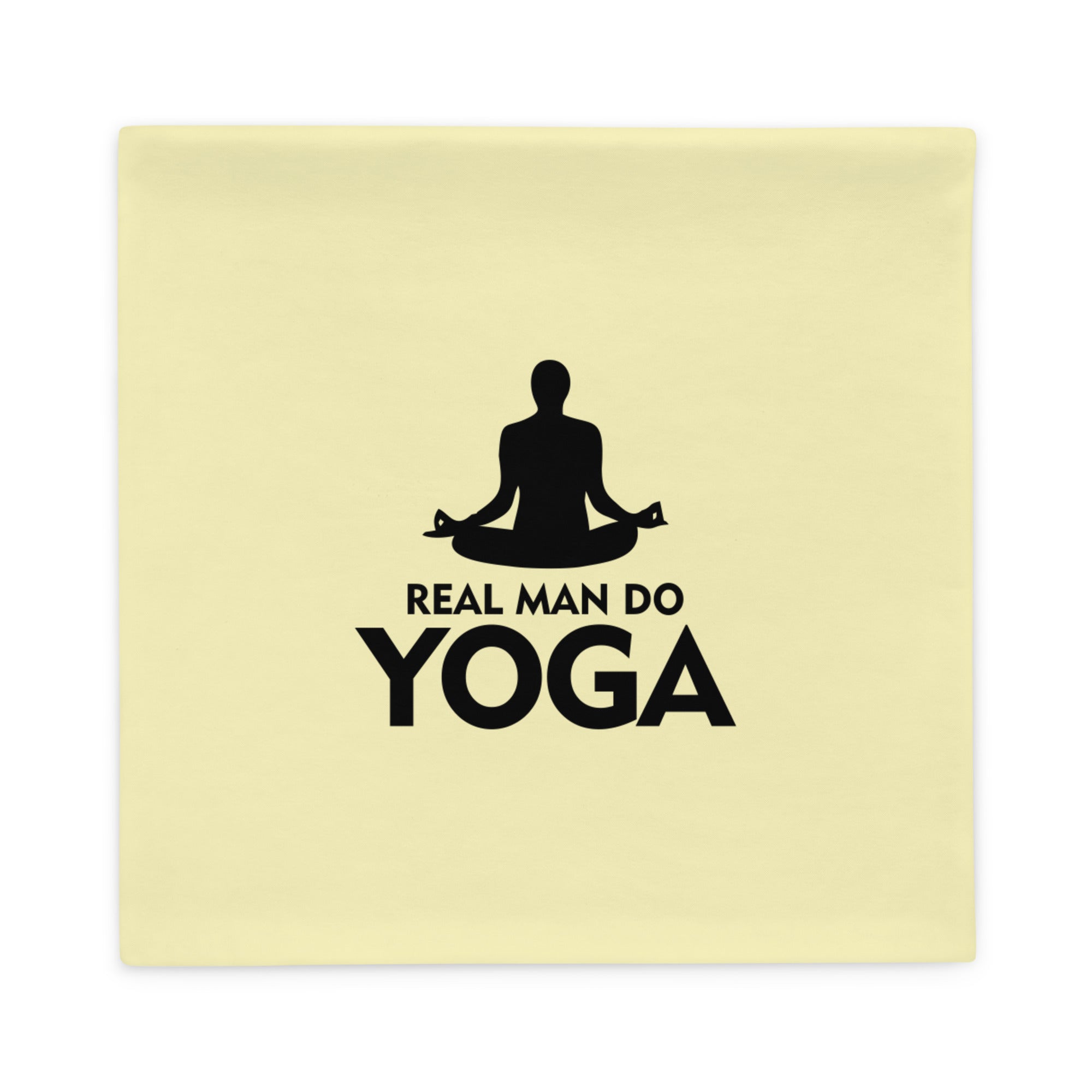 REAL MAN DO YOGA - Pillow Case