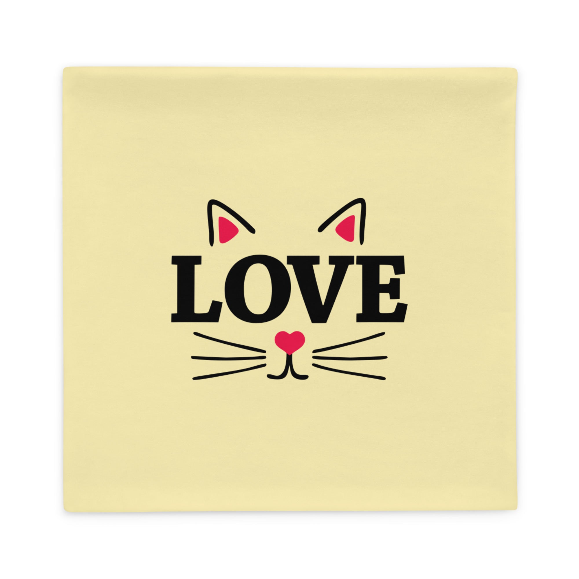 LOVE CATS - Pillow Case