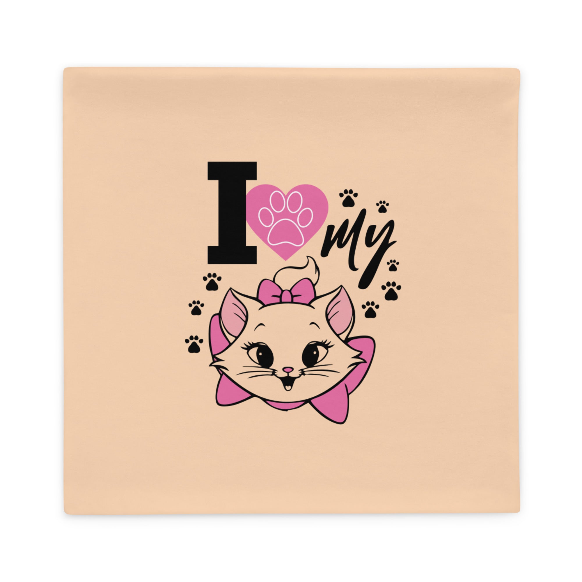 I LOVE MY CAT - Pillow Case