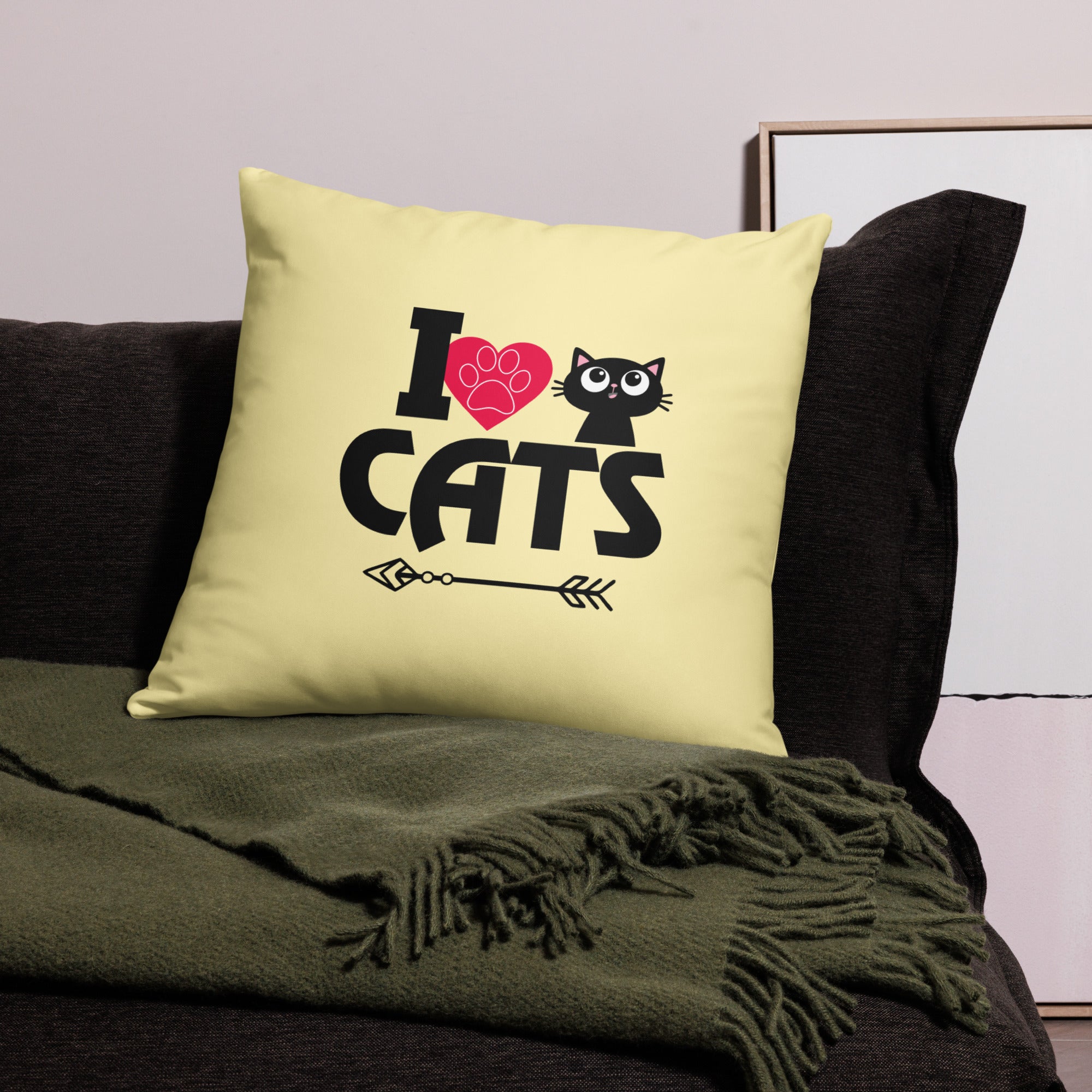 I LOVE CATS - Pillow Case