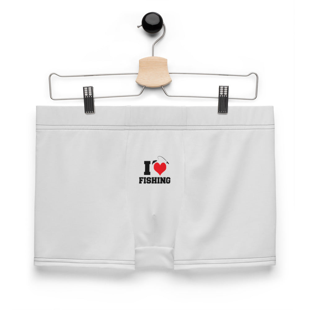 I LOVE FISHING - Boxer Briefs