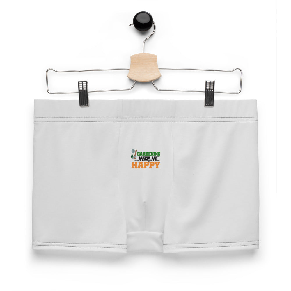 GARDENING MAKES ME HAPPY - Boxer Briefs