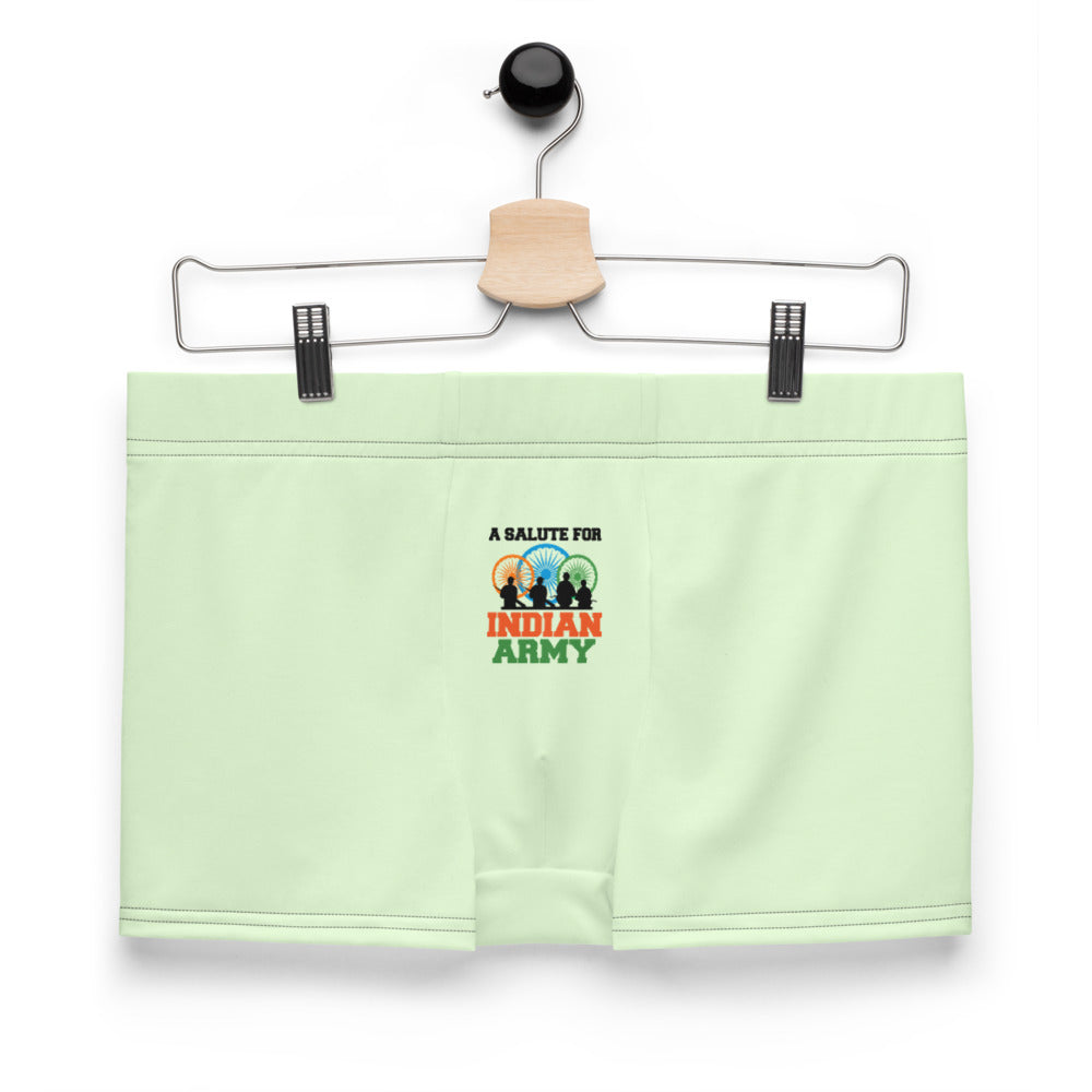 A SALUTE FOR INDIAN ARMY - Boxer Briefs