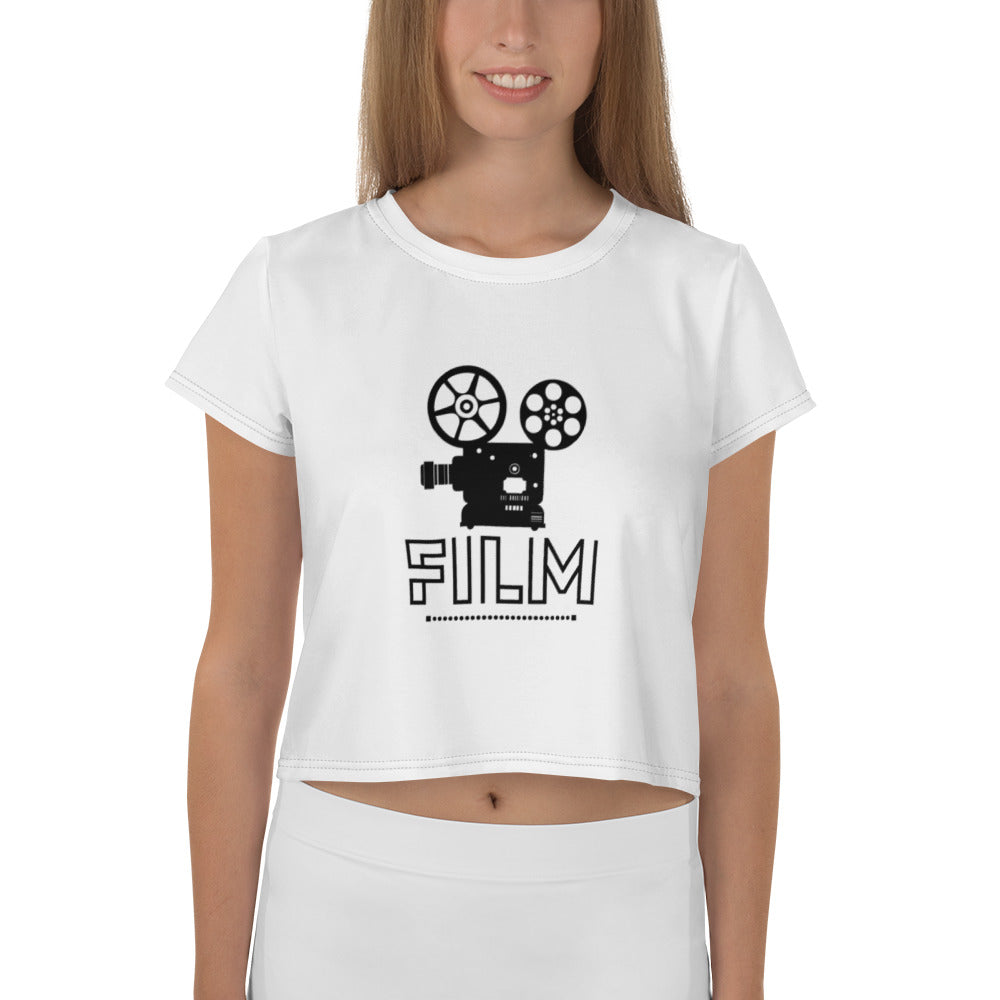 FILM - All-Over Print Crop Tee