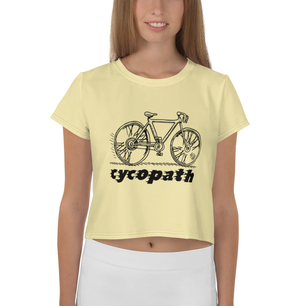 CYCOPATH - All-Over Print Crop Tee