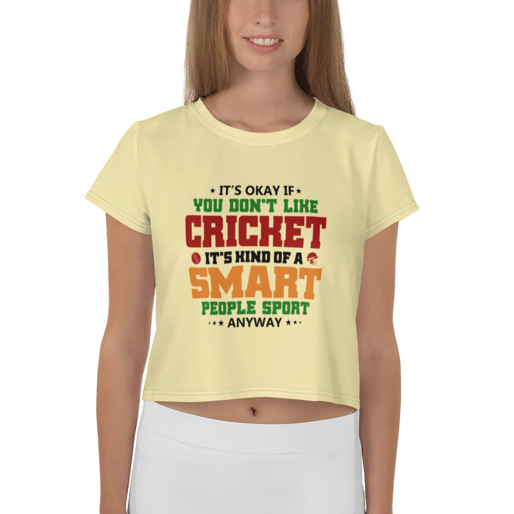 CRICKET - All-Over Print Crop Tee