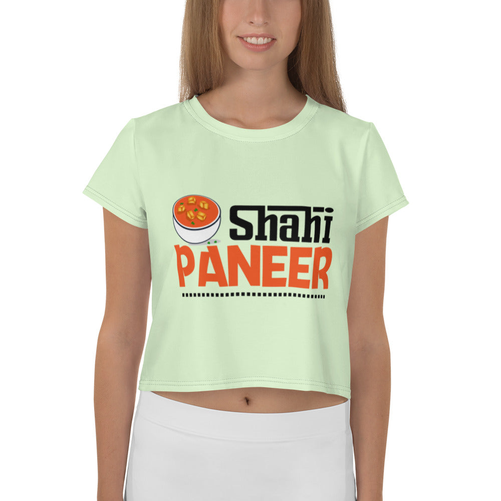 SHAHI PANEER - All-Over Print Crop Tee