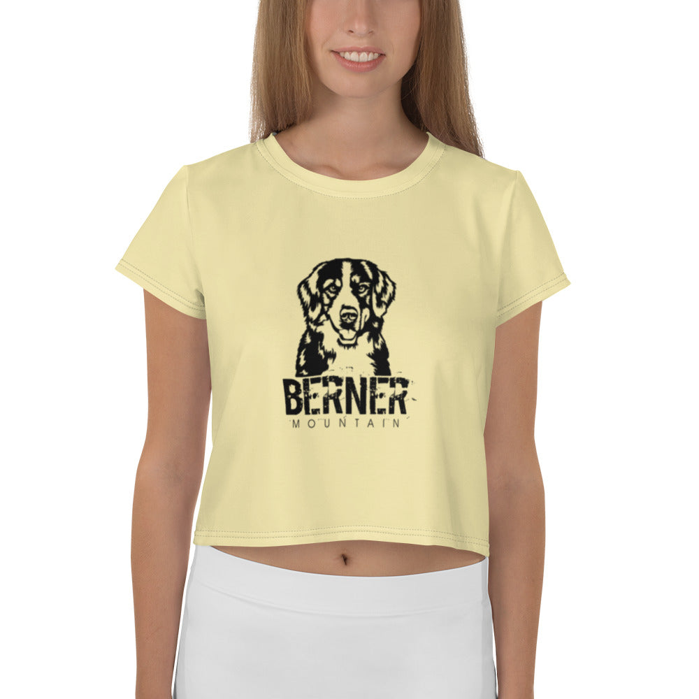 BERNER MOUNTAIN - All-Over Print Crop Tee